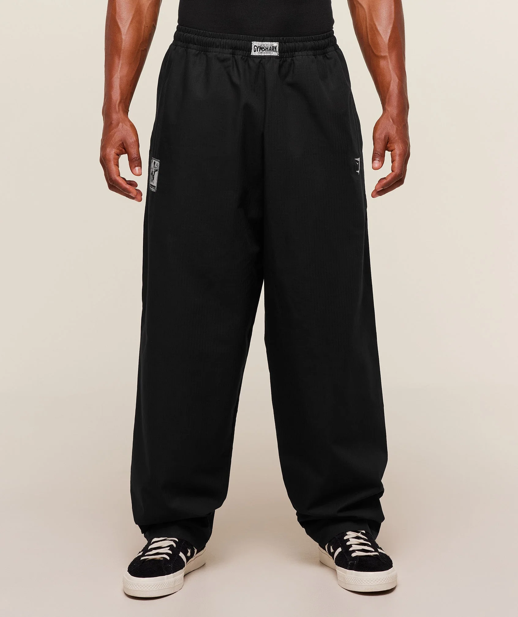 Gymshark Straight Leg Pumper Pants - Black
