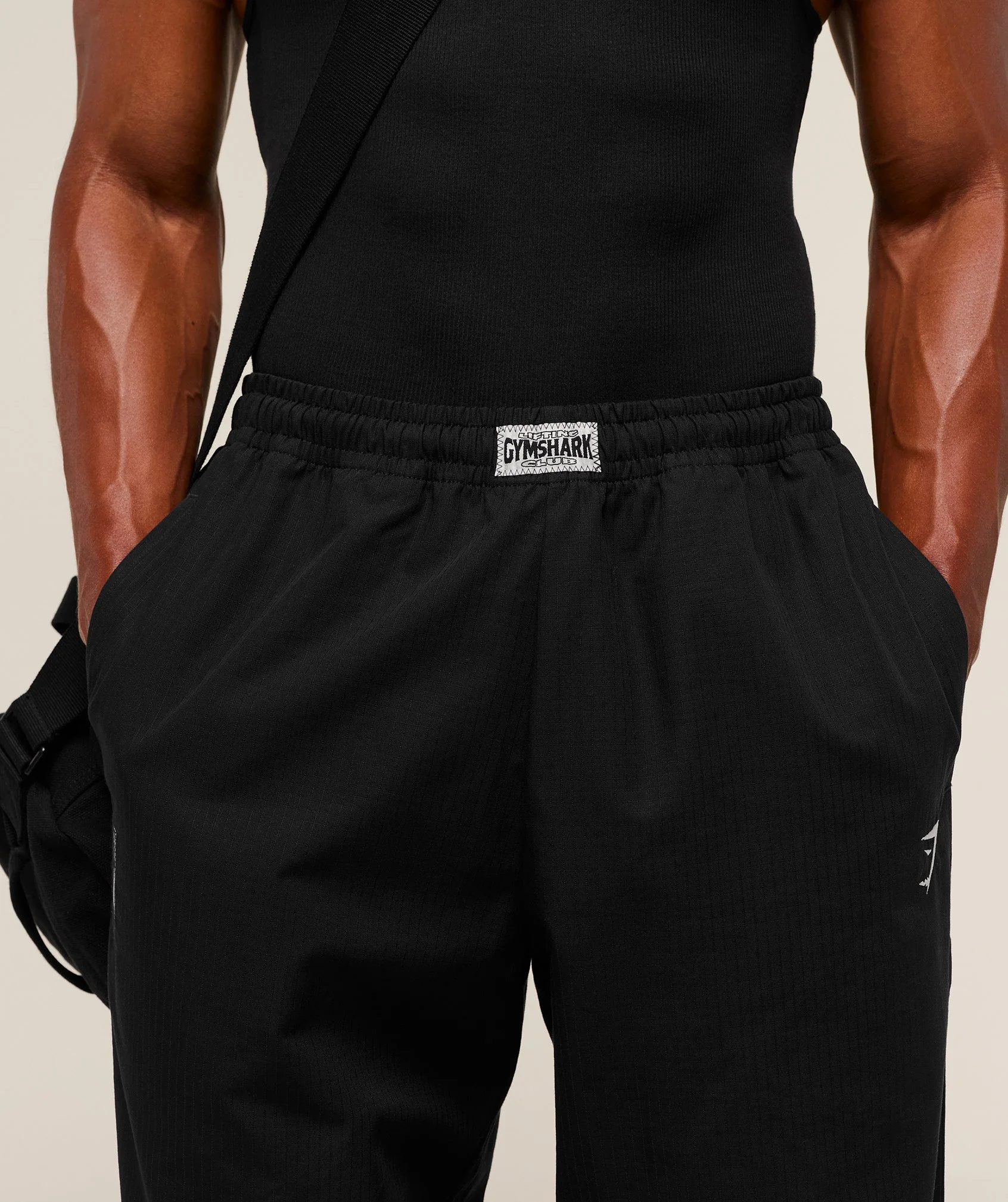 Gymshark Straight Leg Pumper Pants - Black - Image 5