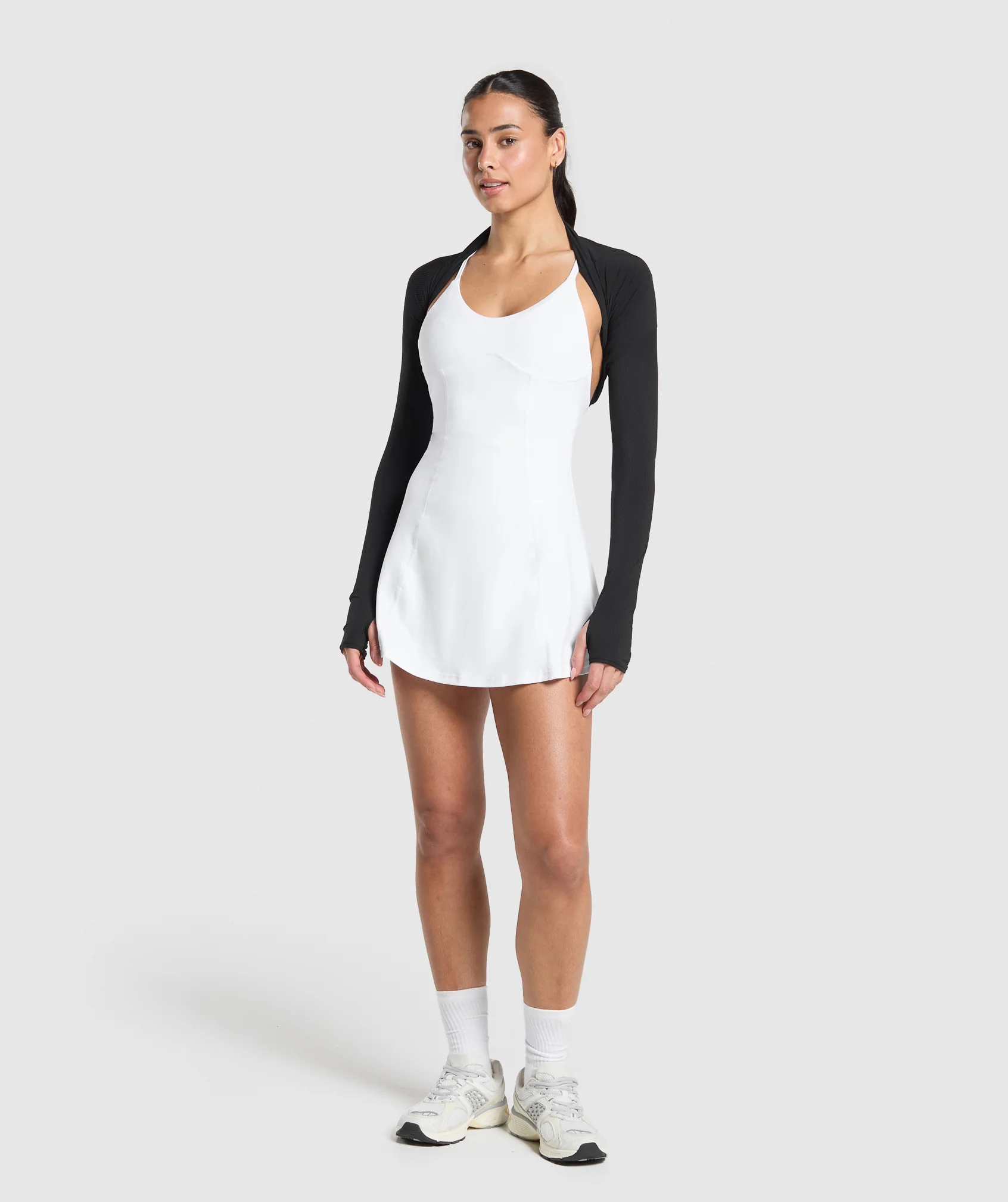 Gymshark Strappy 2-in-1 Dress - White - Image 6