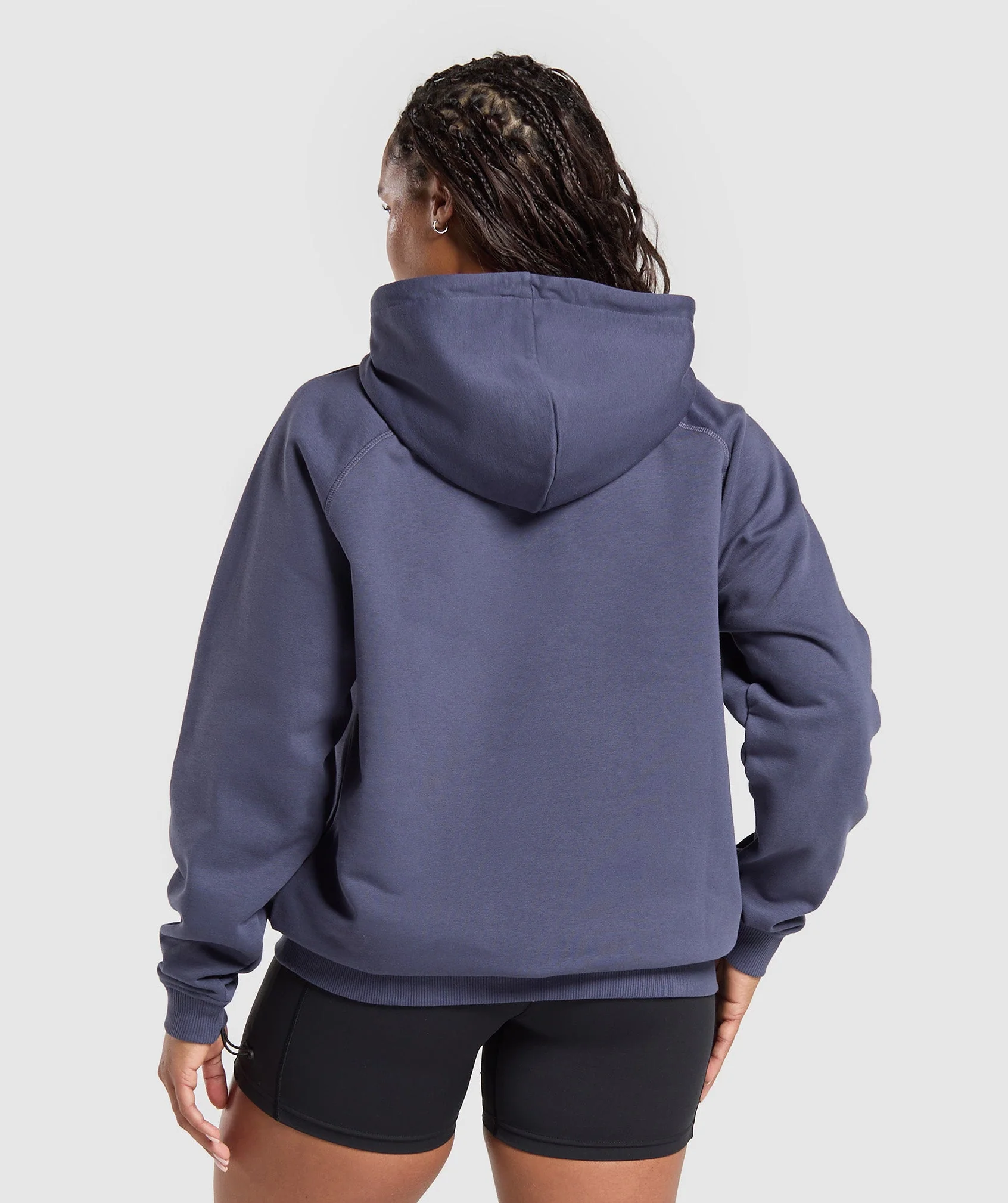 Gymshark Strength Department Graphic Hoodie - Weighted Purple - Image 2