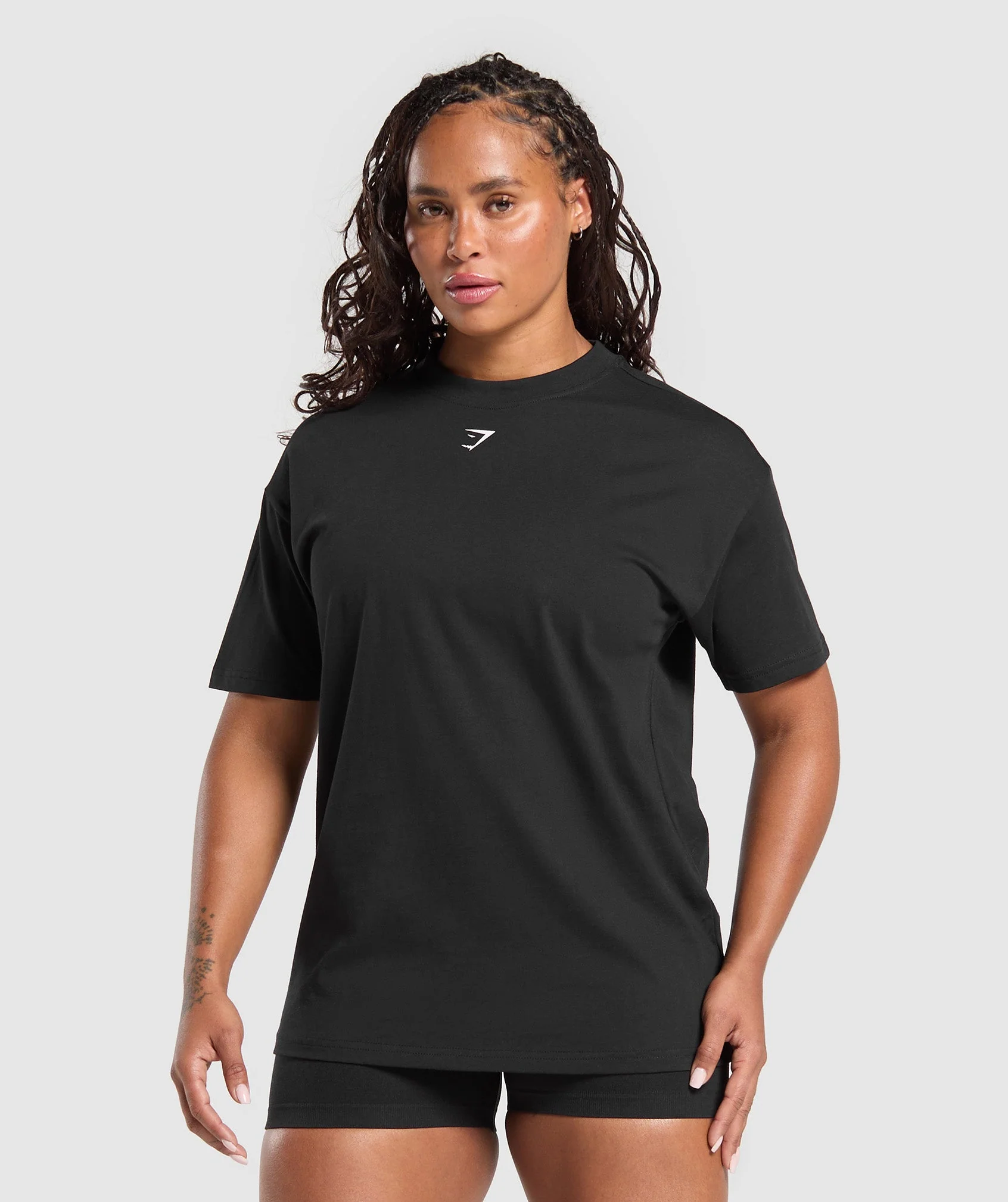Gymshark Strength Department Graphic T-Shirt - Black - Image 2