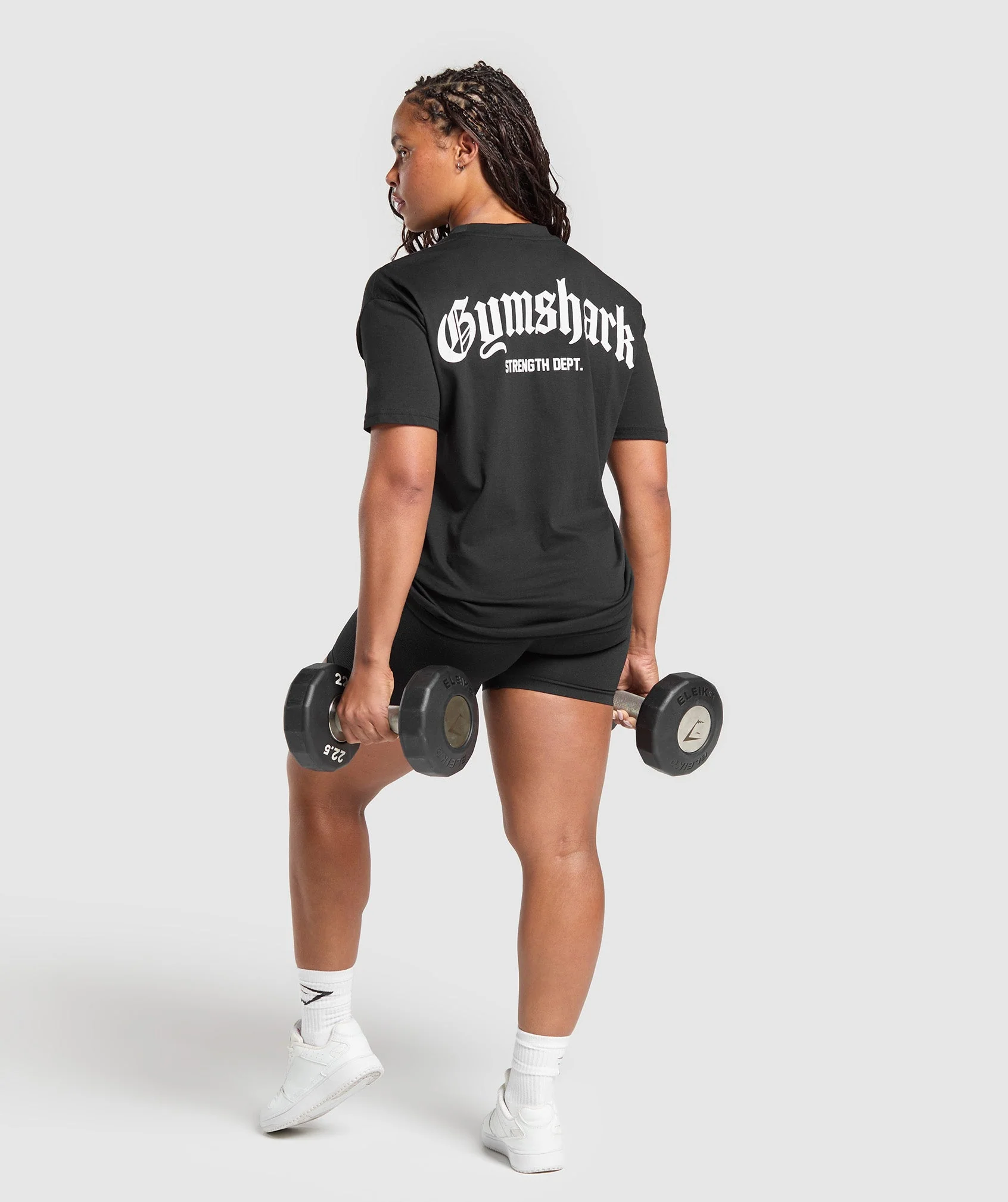 Gymshark Strength Department Graphic T-Shirt - Black - Image 4