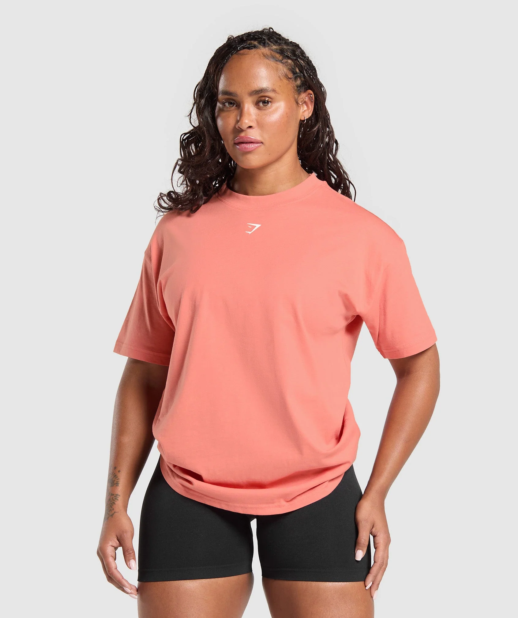 Gymshark Strength Department Graphic T-Shirt - Muted Coral - Image 5