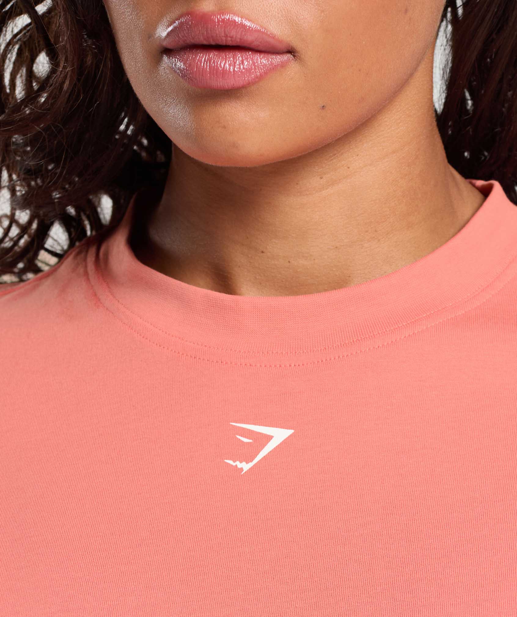 Gymshark Strength Department Graphic T-Shirt - Muted Coral - Image 7