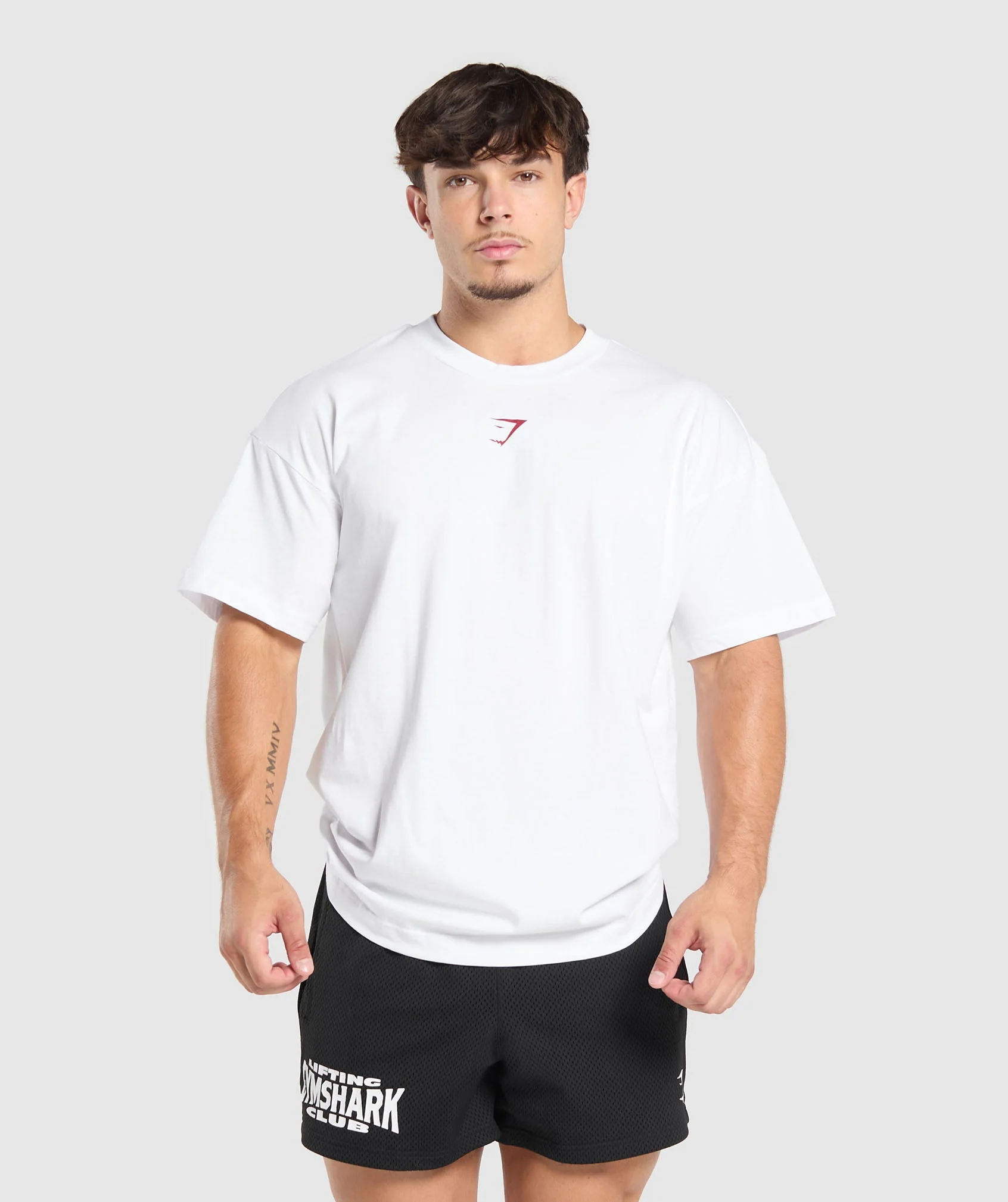 Gymshark Strength Department Graphic T-Shirt - White - Image 2