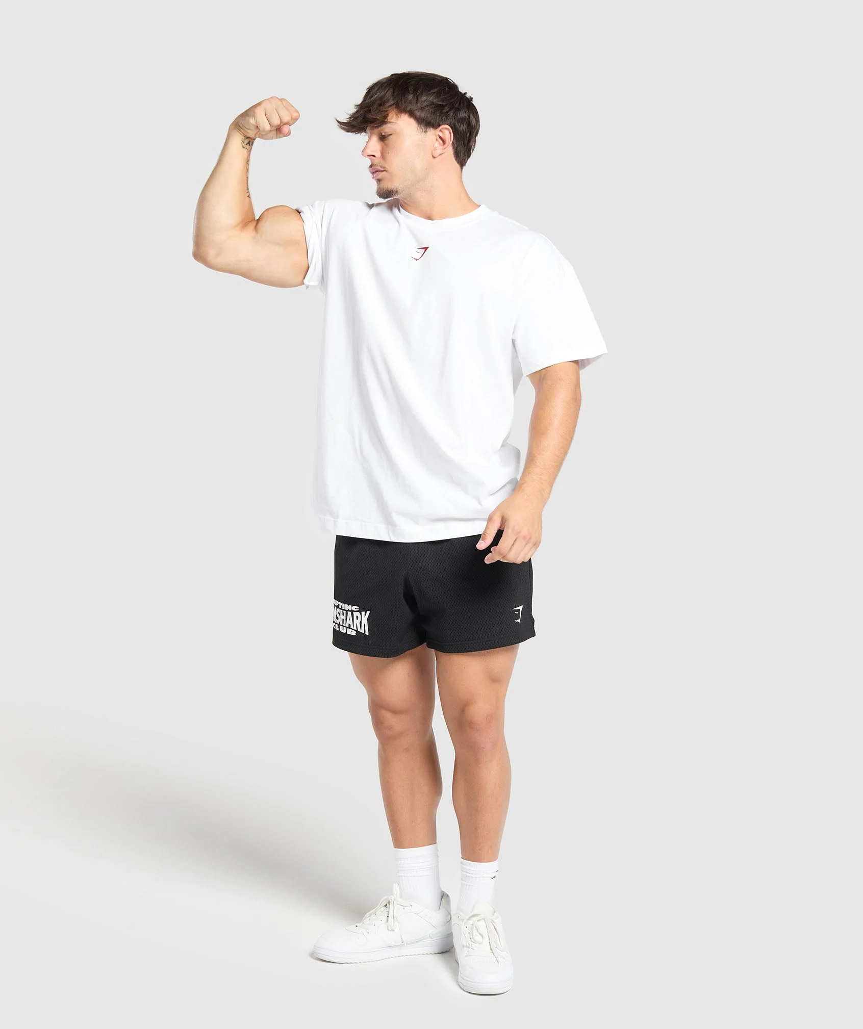 Gymshark Strength Department Graphic T-Shirt - White - Image 5