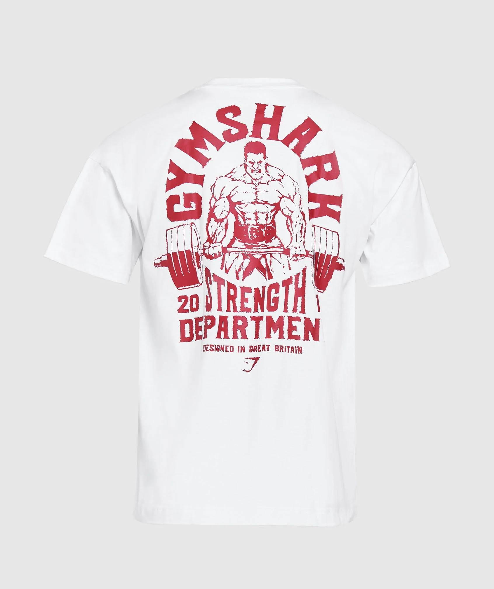 Gymshark Strength Department Graphic T-Shirt - White - Image 9