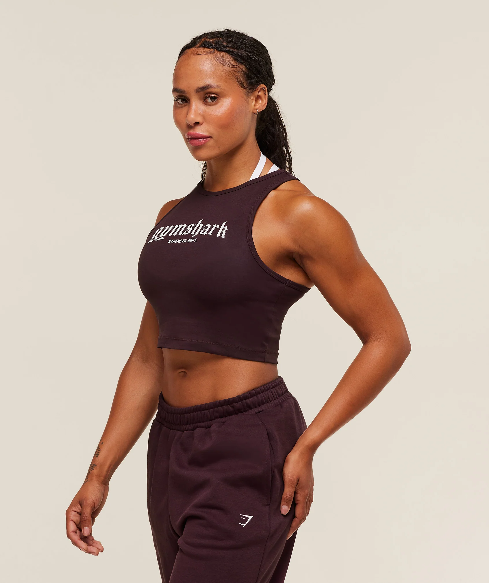 Gymshark Strength Department Tank - Cherry Purple - Image 3
