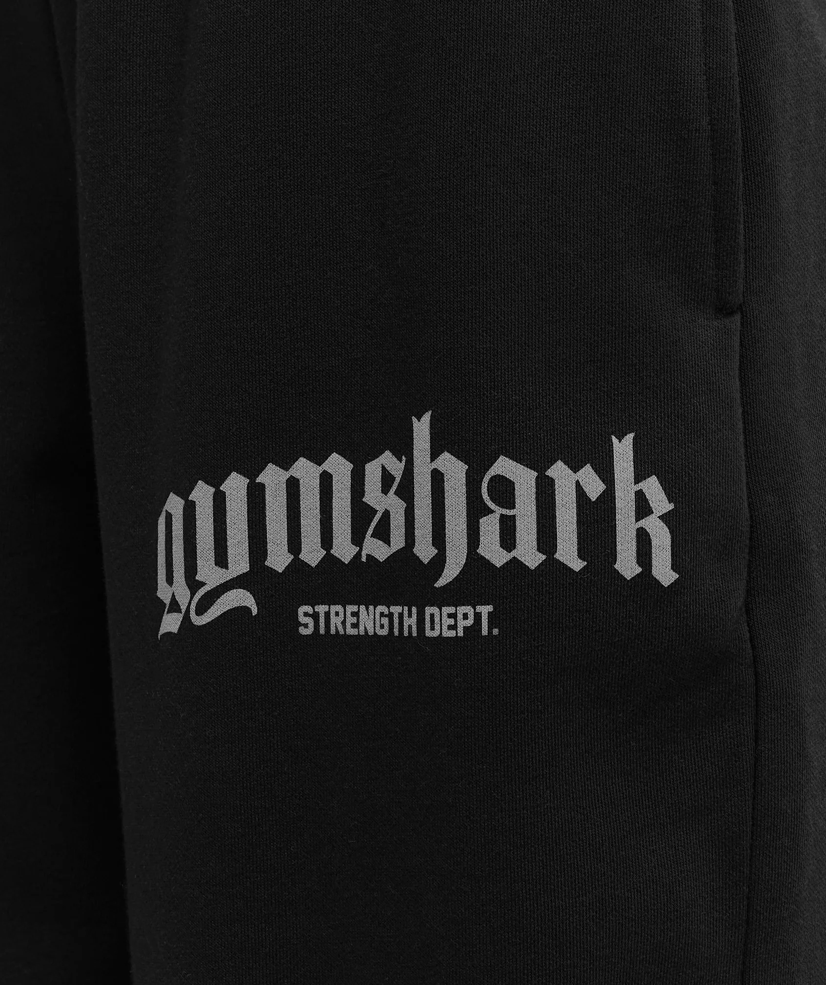 Gymshark Strength Department Wide Leg Joggers - Black - Image 5