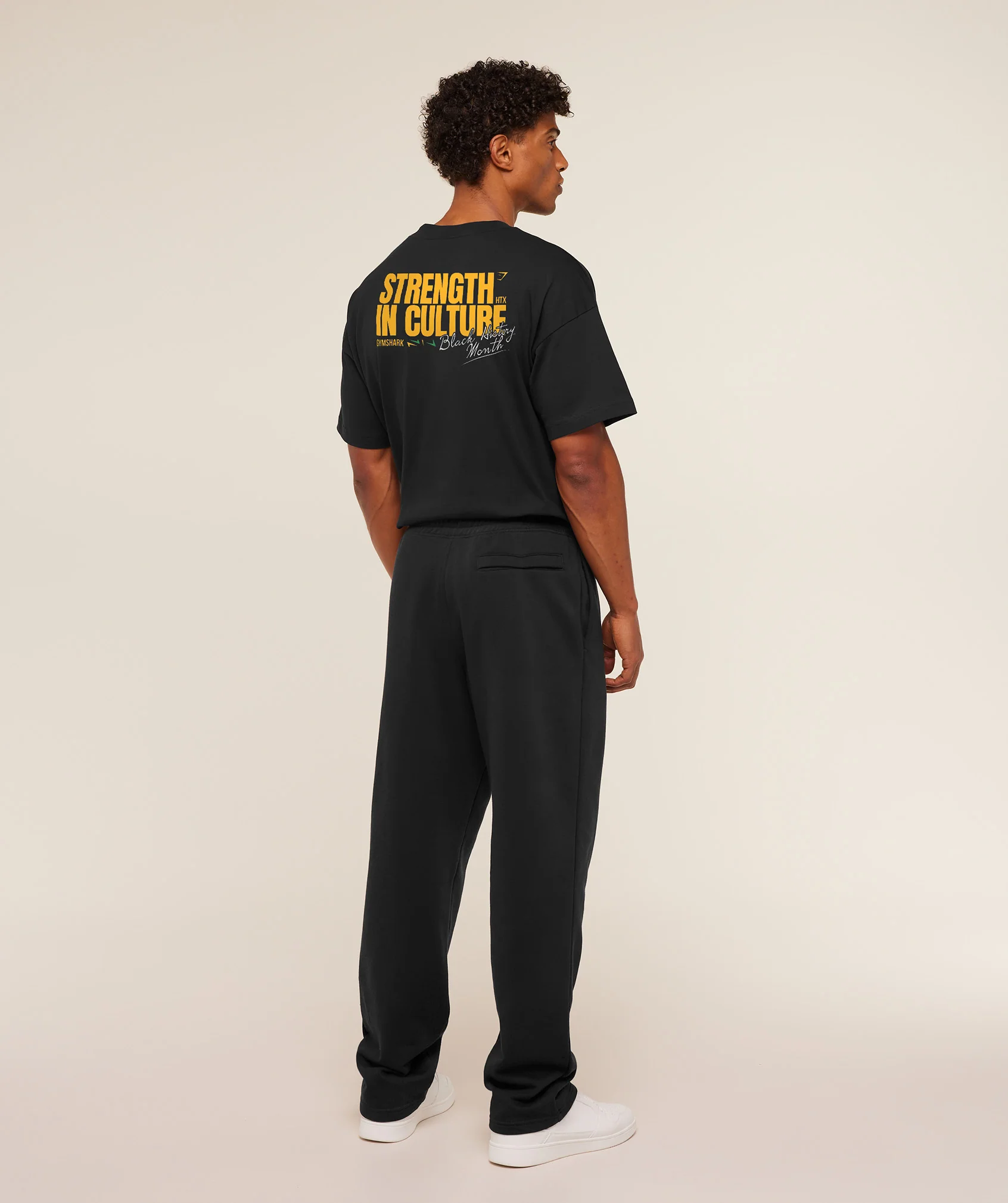Gymshark Strength in Culture T-Shirt - Black - Image 5