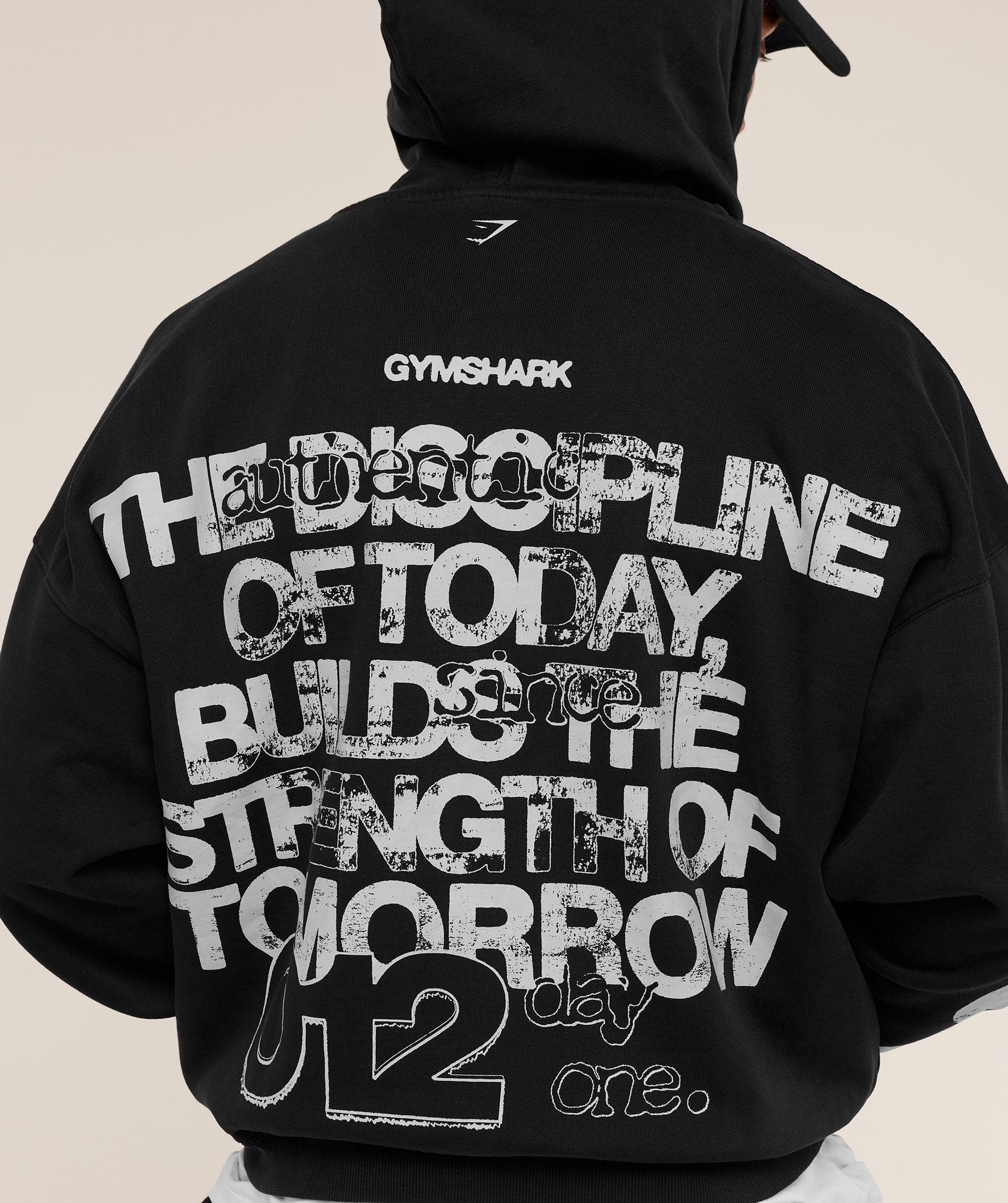 Gymshark Strength Of Tomorrow Zip Up Hoodie - Black - Image 4
