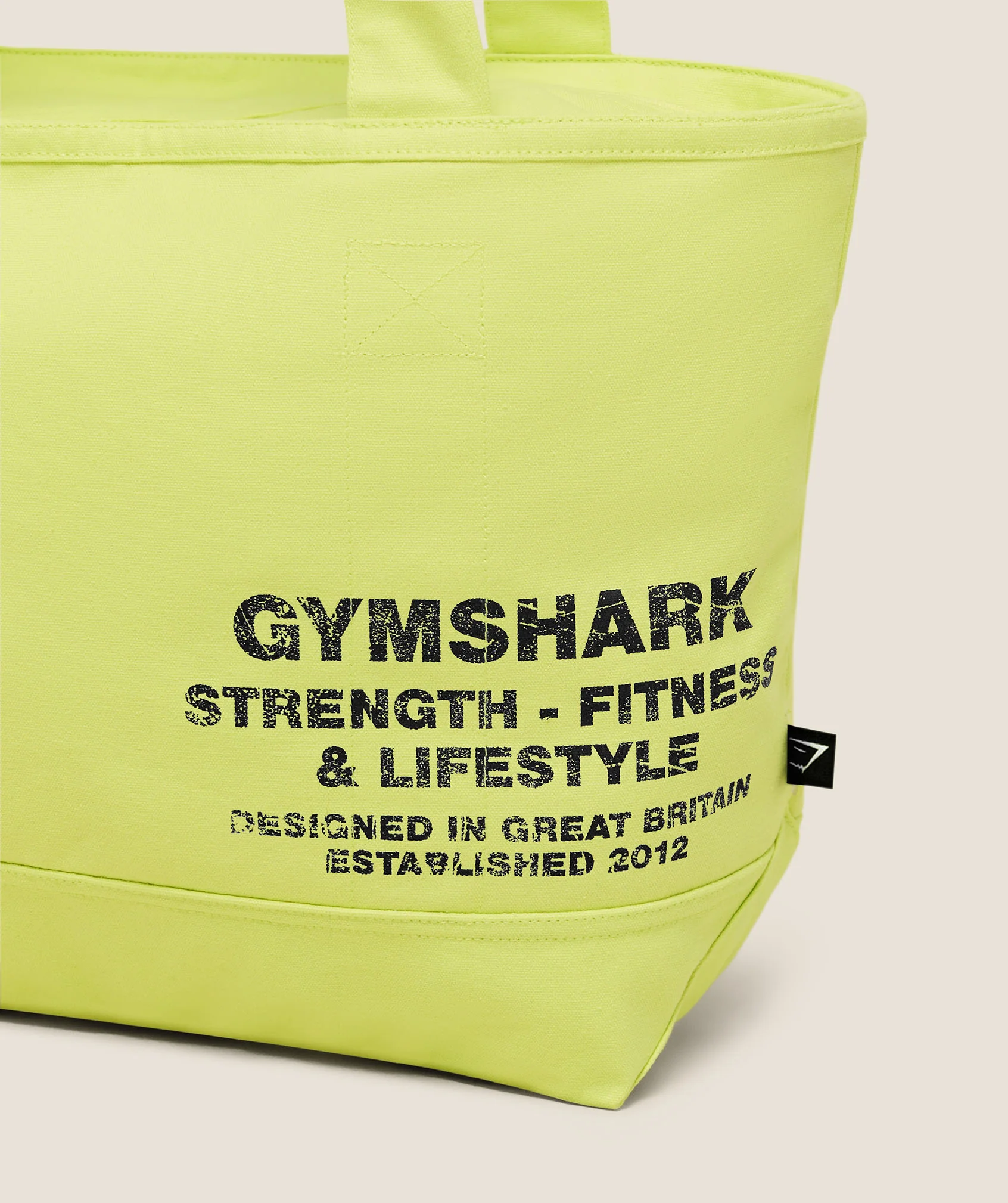 Gymshark Strength Tote -  Sorbet Yellow - Image 3