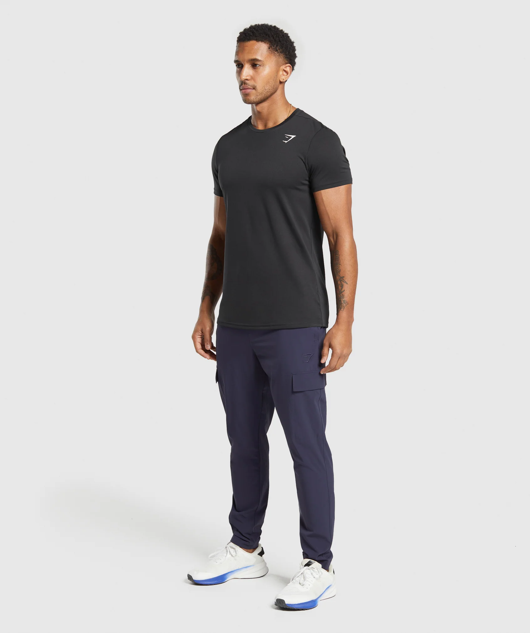 Gymshark Stretch Woven Cargo Pants - Heavy Blue - Image 6