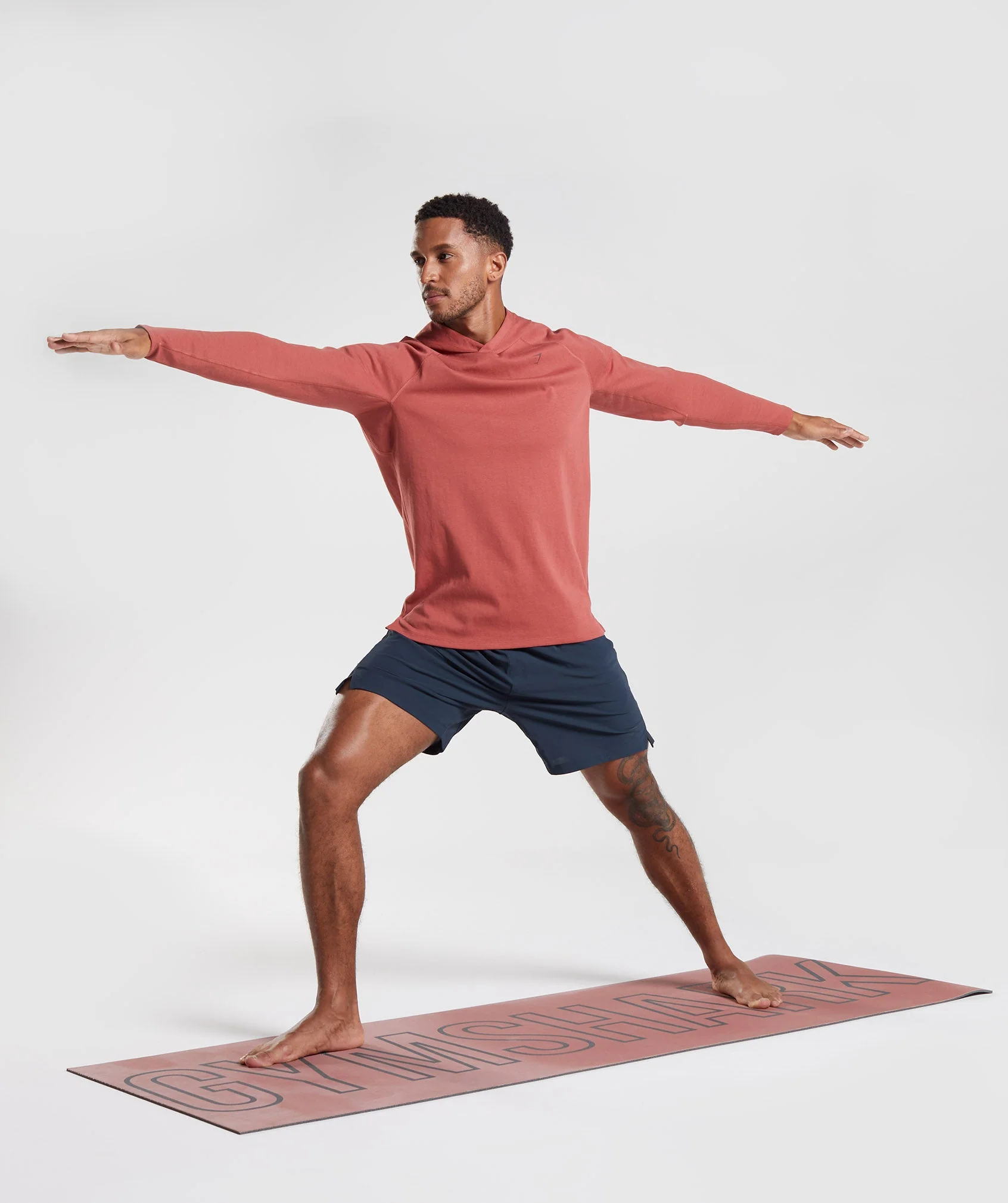 Gymshark Studio Hoodie - Rose Brown - Image 4