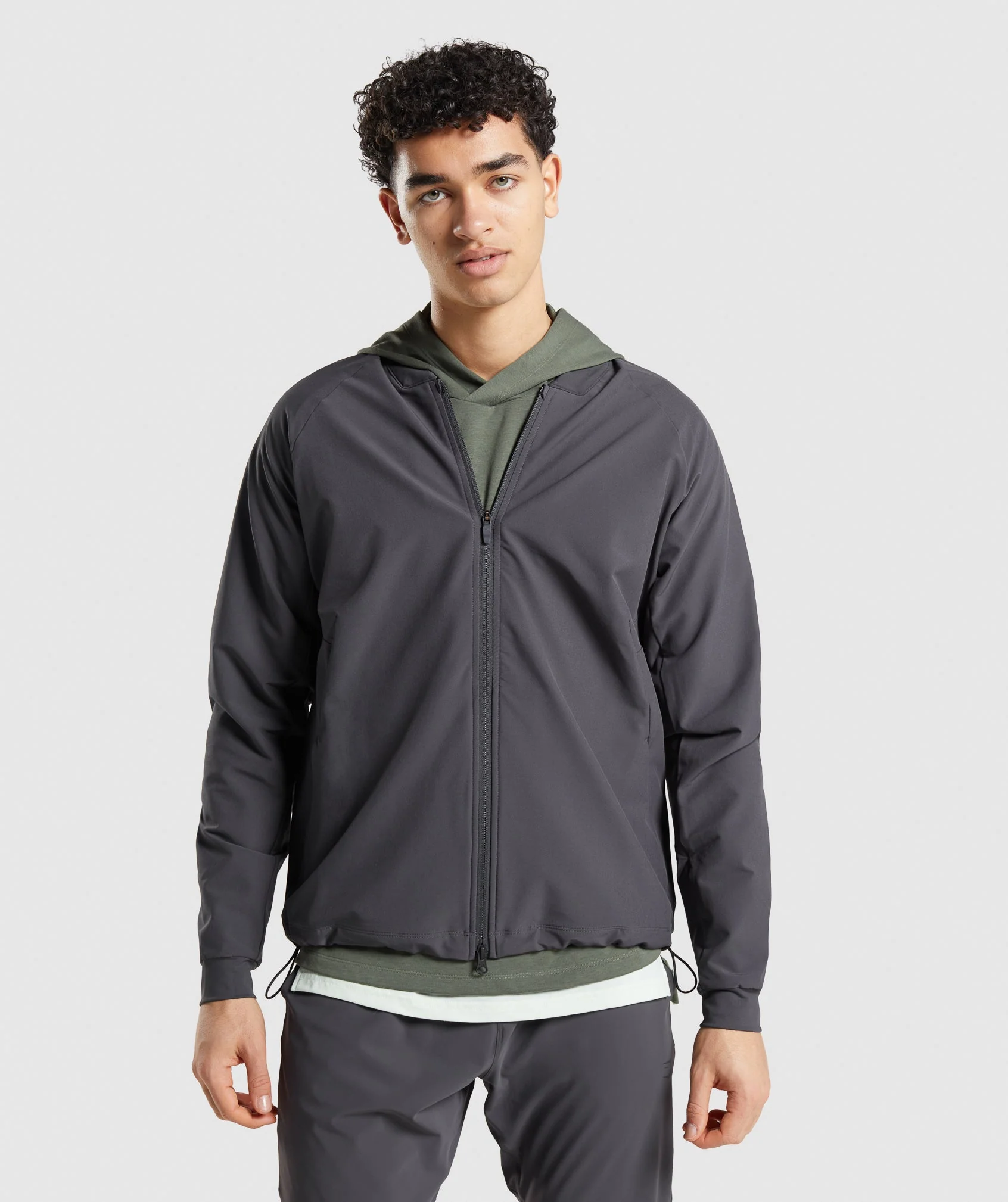 Gymshark Studio Jacket - Onyx Grey - Image 2