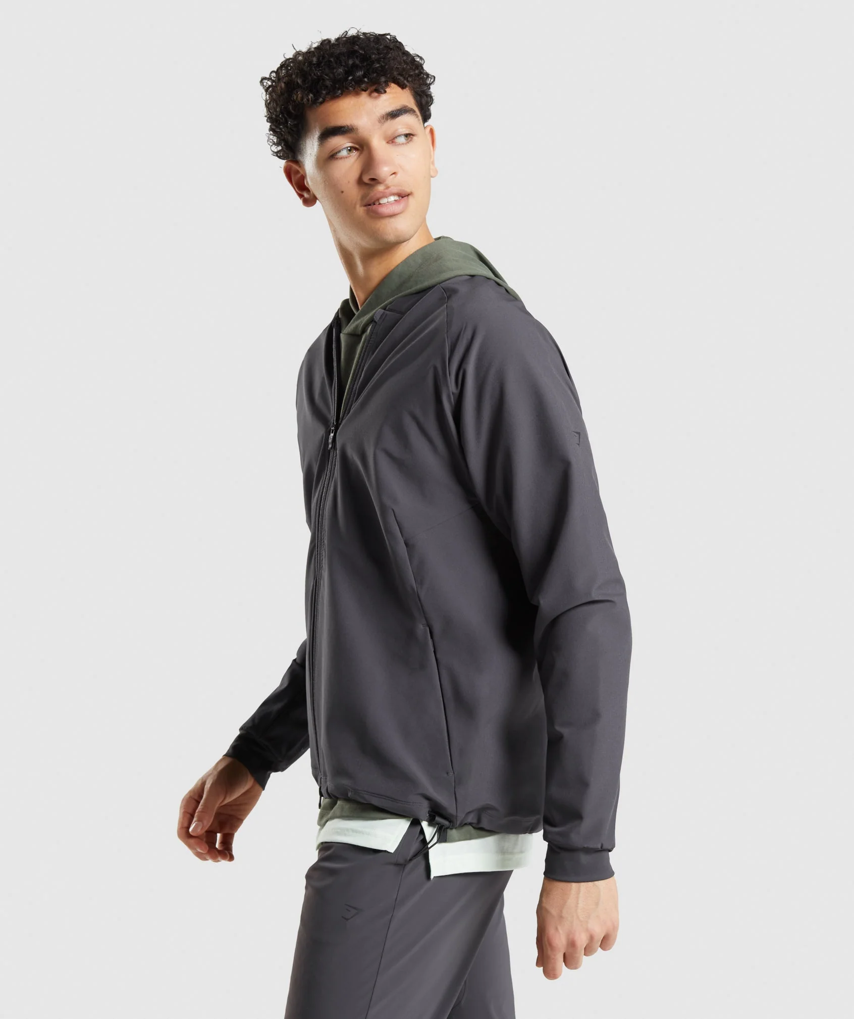 Gymshark Studio Jacket - Onyx Grey - Image 4
