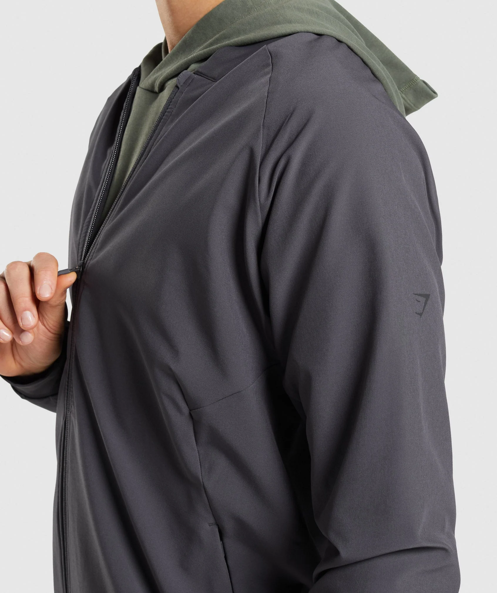Gymshark Studio Jacket - Onyx Grey - Image 5