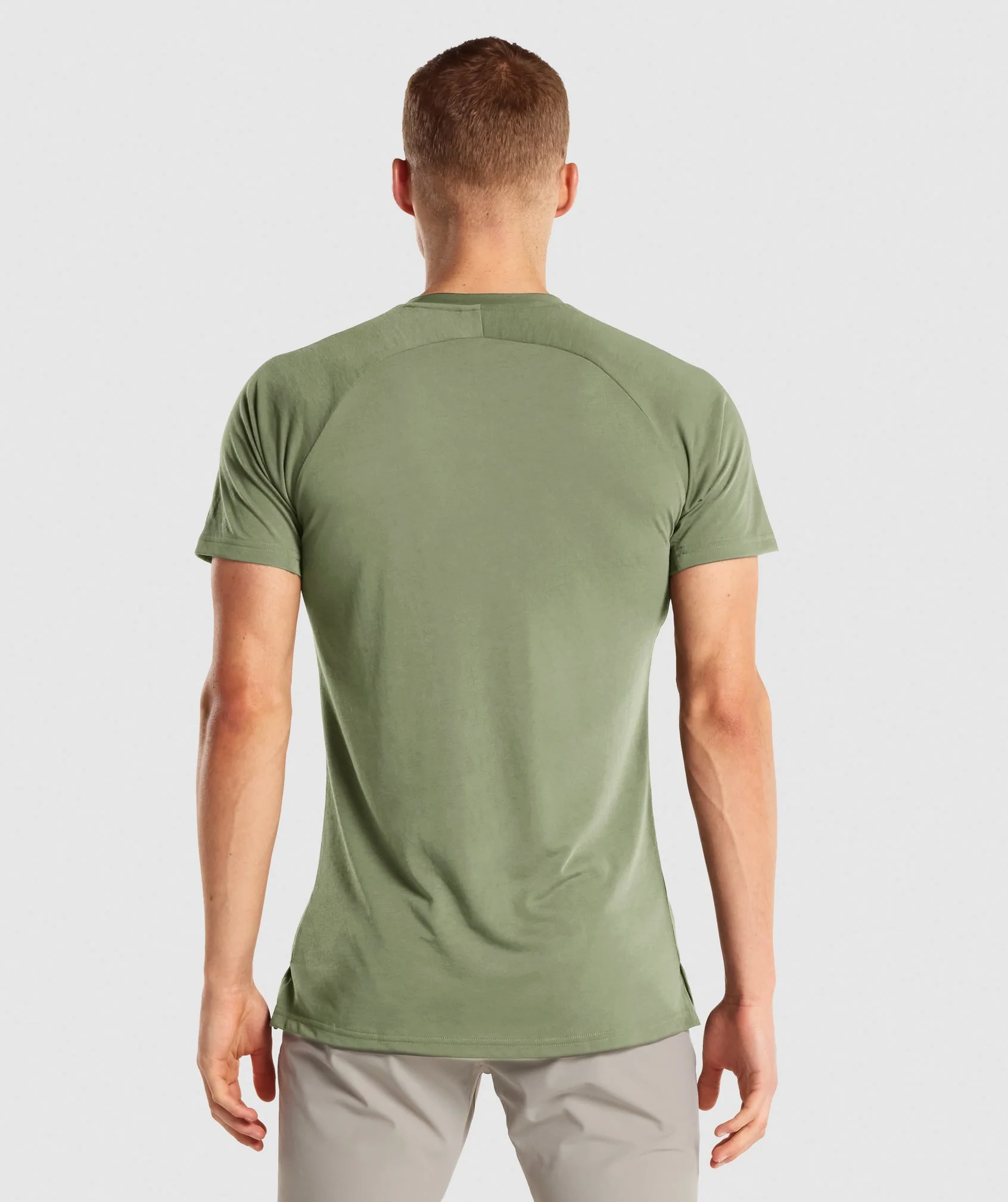 Gymshark Studio T-Shirt - Green - Image 2