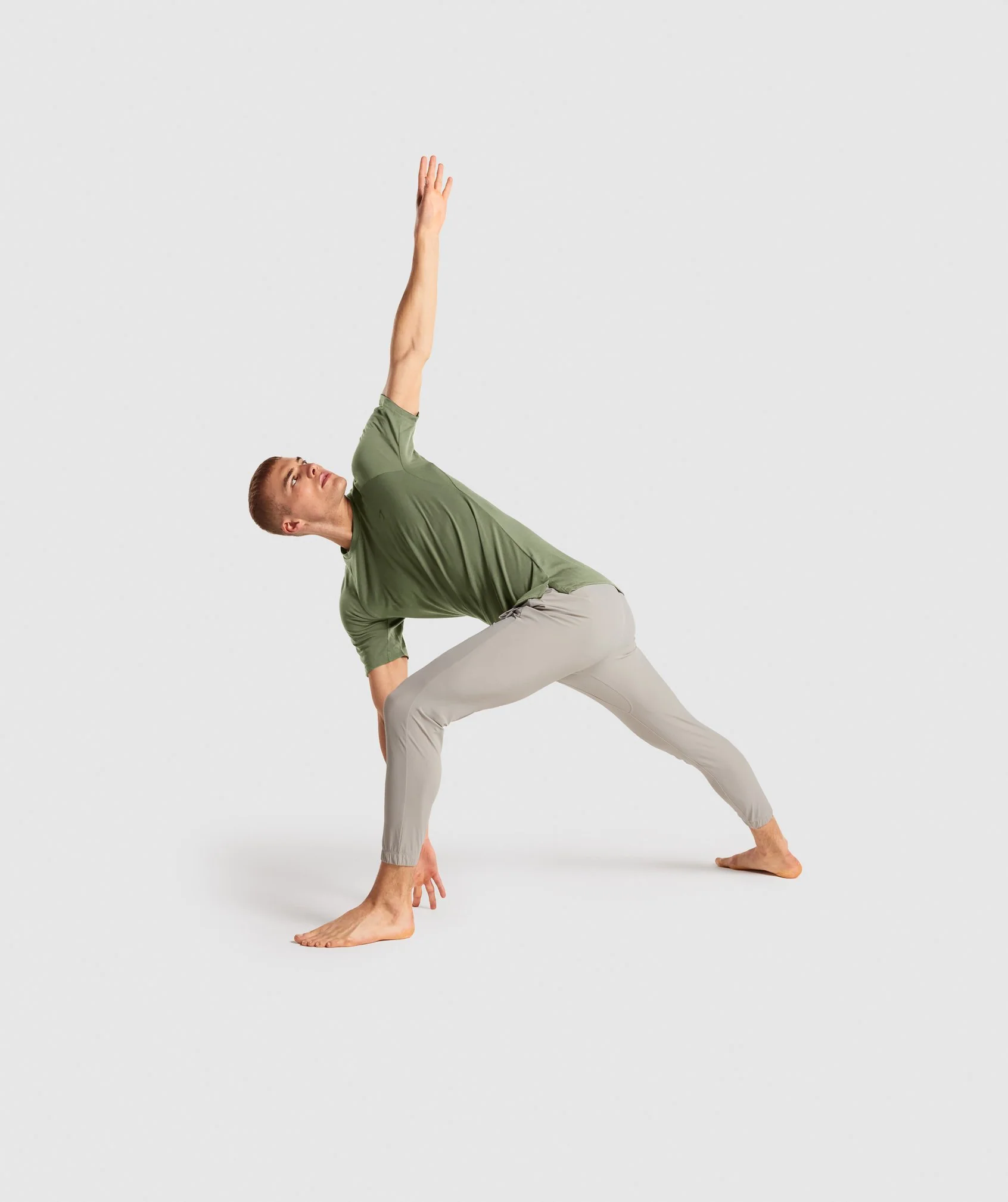 Gymshark Studio T-Shirt - Green - Image 4