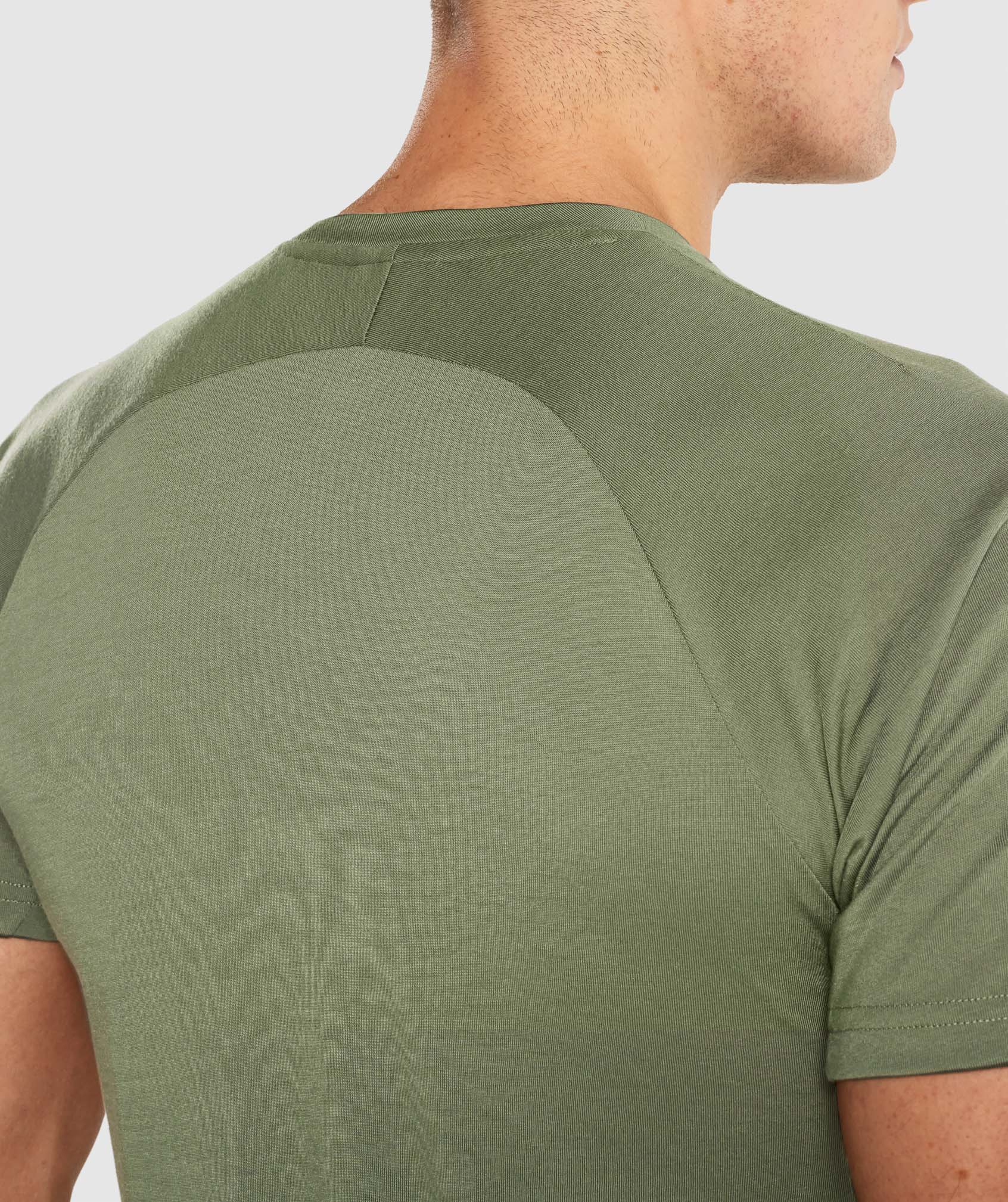 Gymshark Studio T-Shirt - Green - Image 6