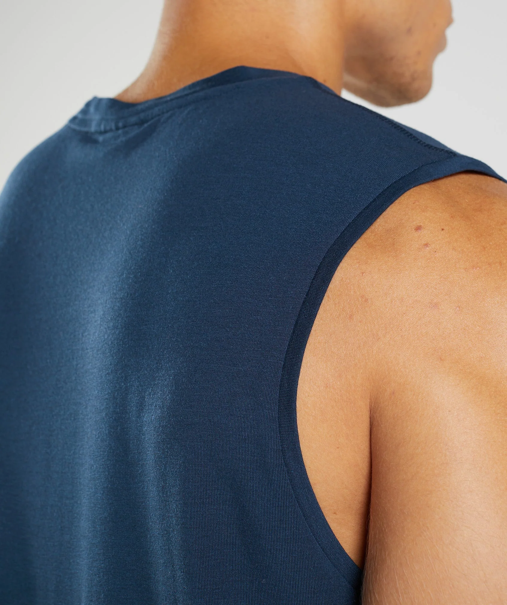 Gymshark Studio Breath Tank - Navy - Image 6
