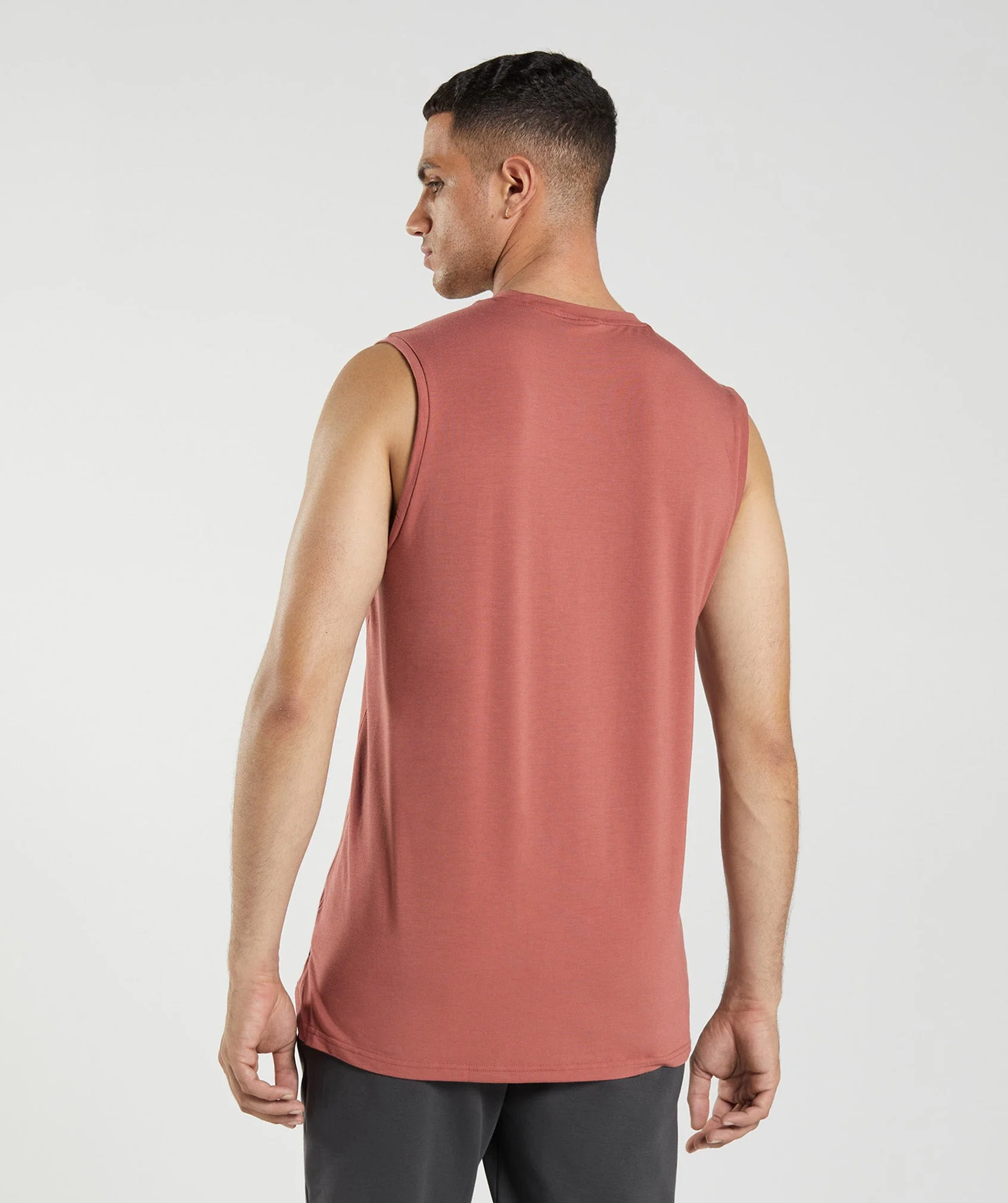 Gymshark Studio Breath Tank - Rose Brown - Image 2