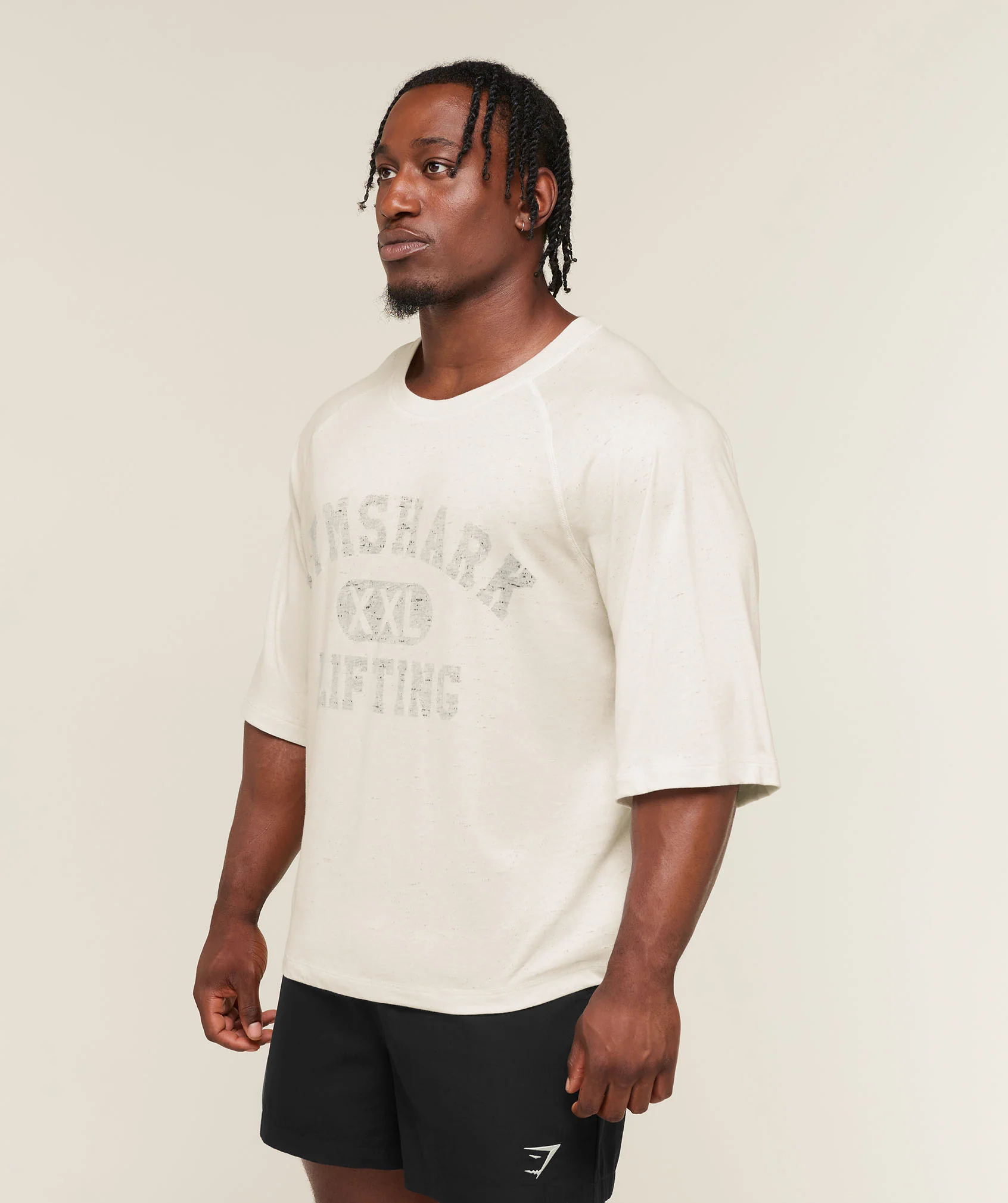 Gymshark Summer Pump T-Shirt - Tinted White - Image 3