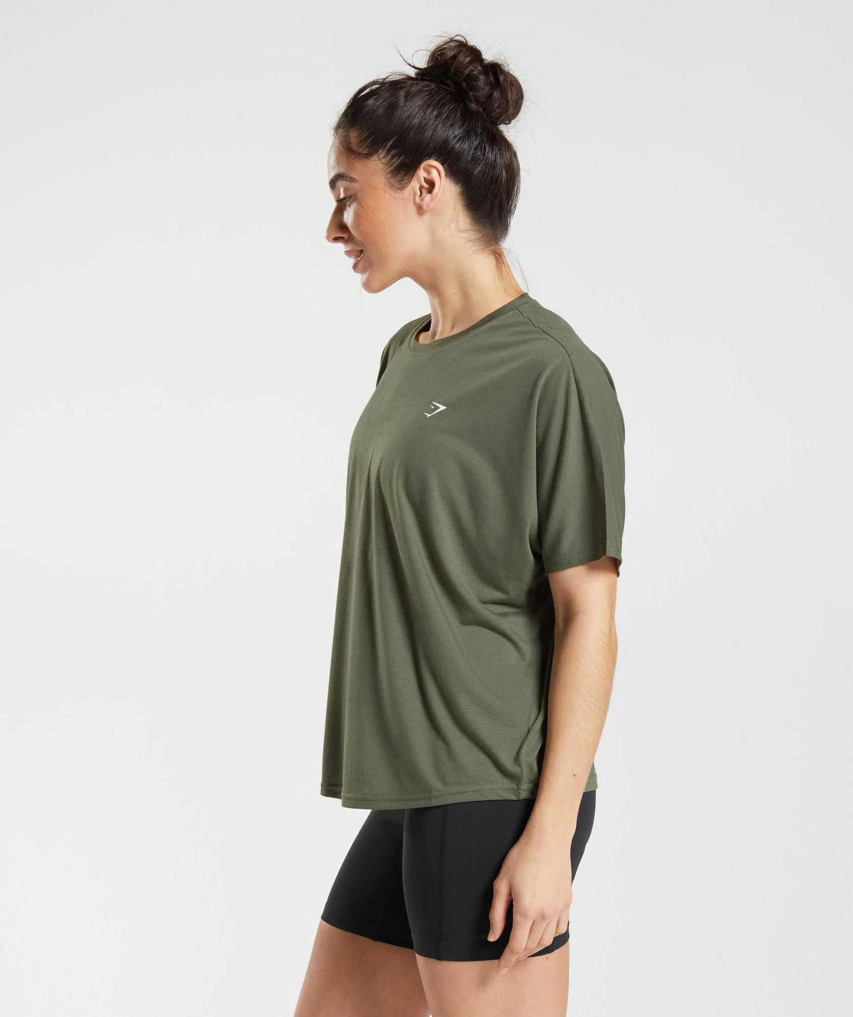 Gymshark Super Soft T-Shirt - Dusty Olive - Image 3