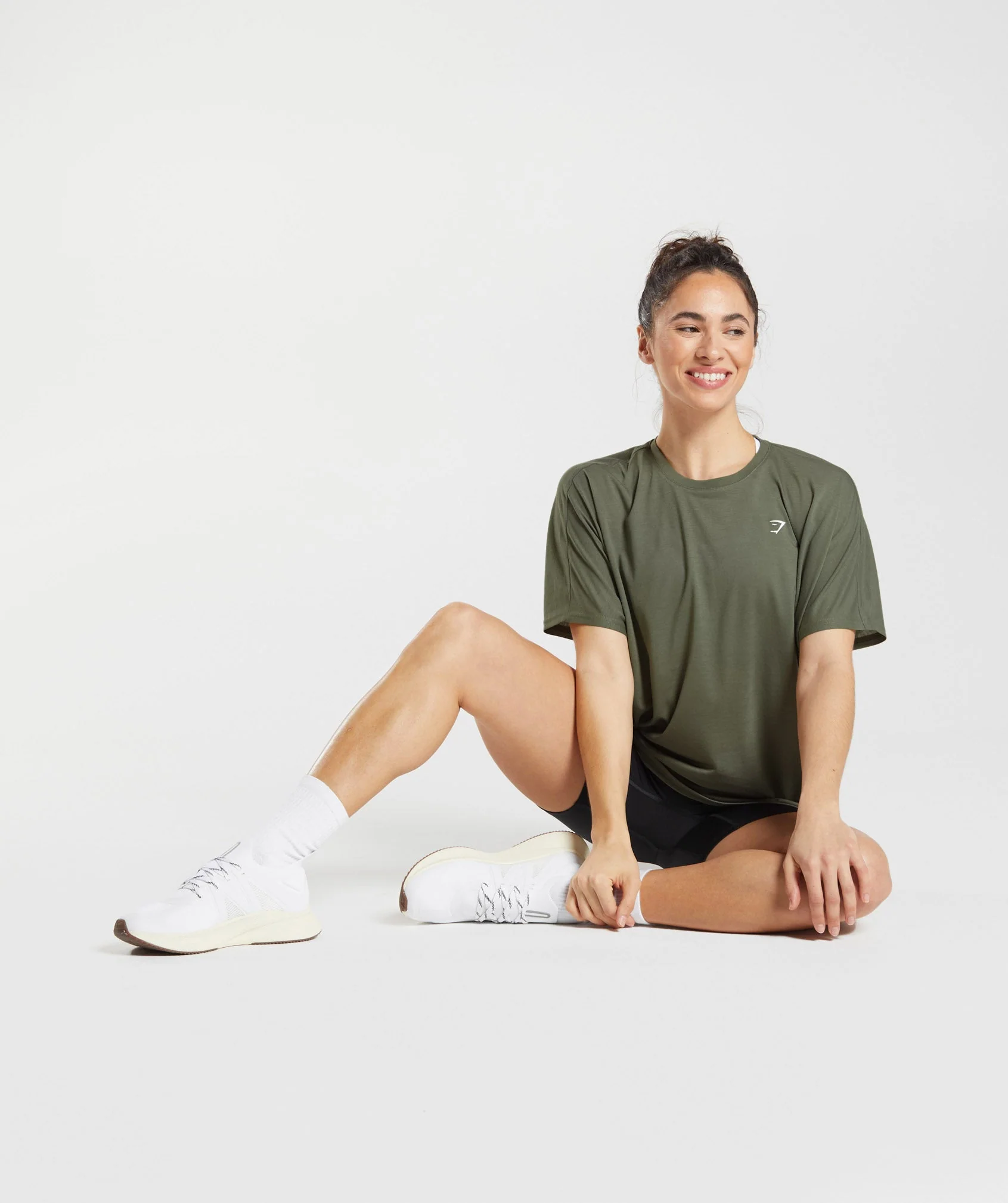 Gymshark Super Soft T-Shirt - Dusty Olive - Image 4