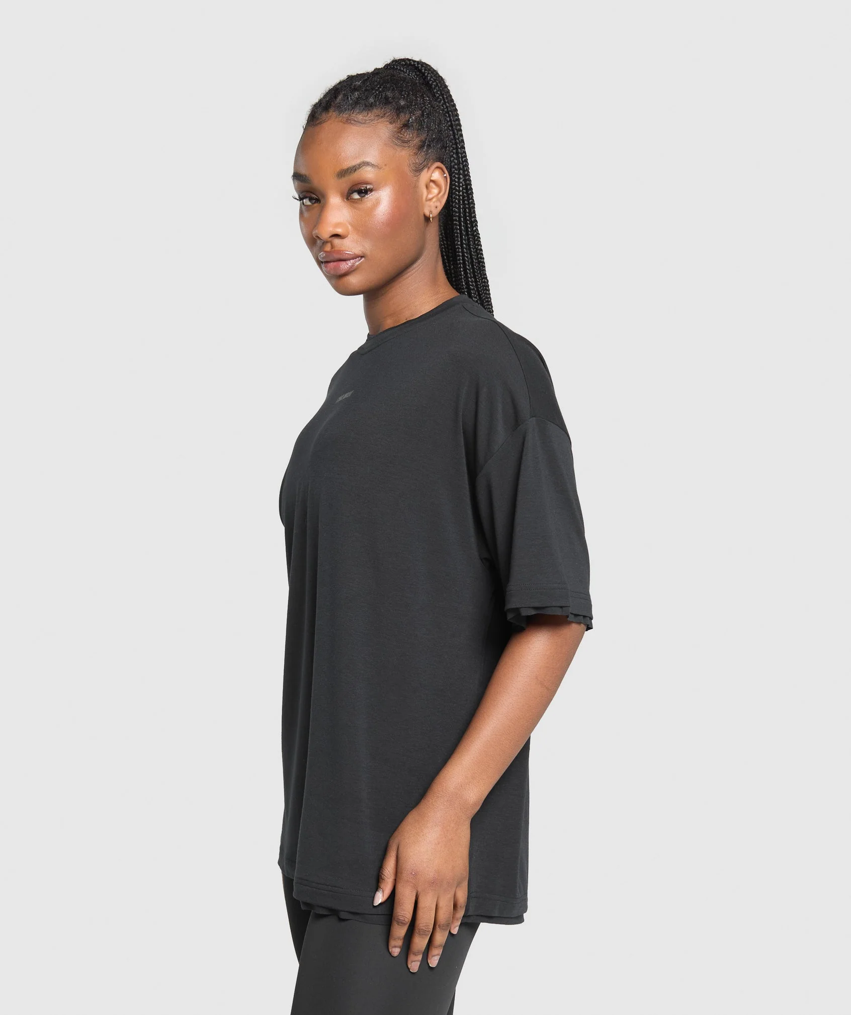 Gymshark Superset Graphic T-shirt - Black - Image 3