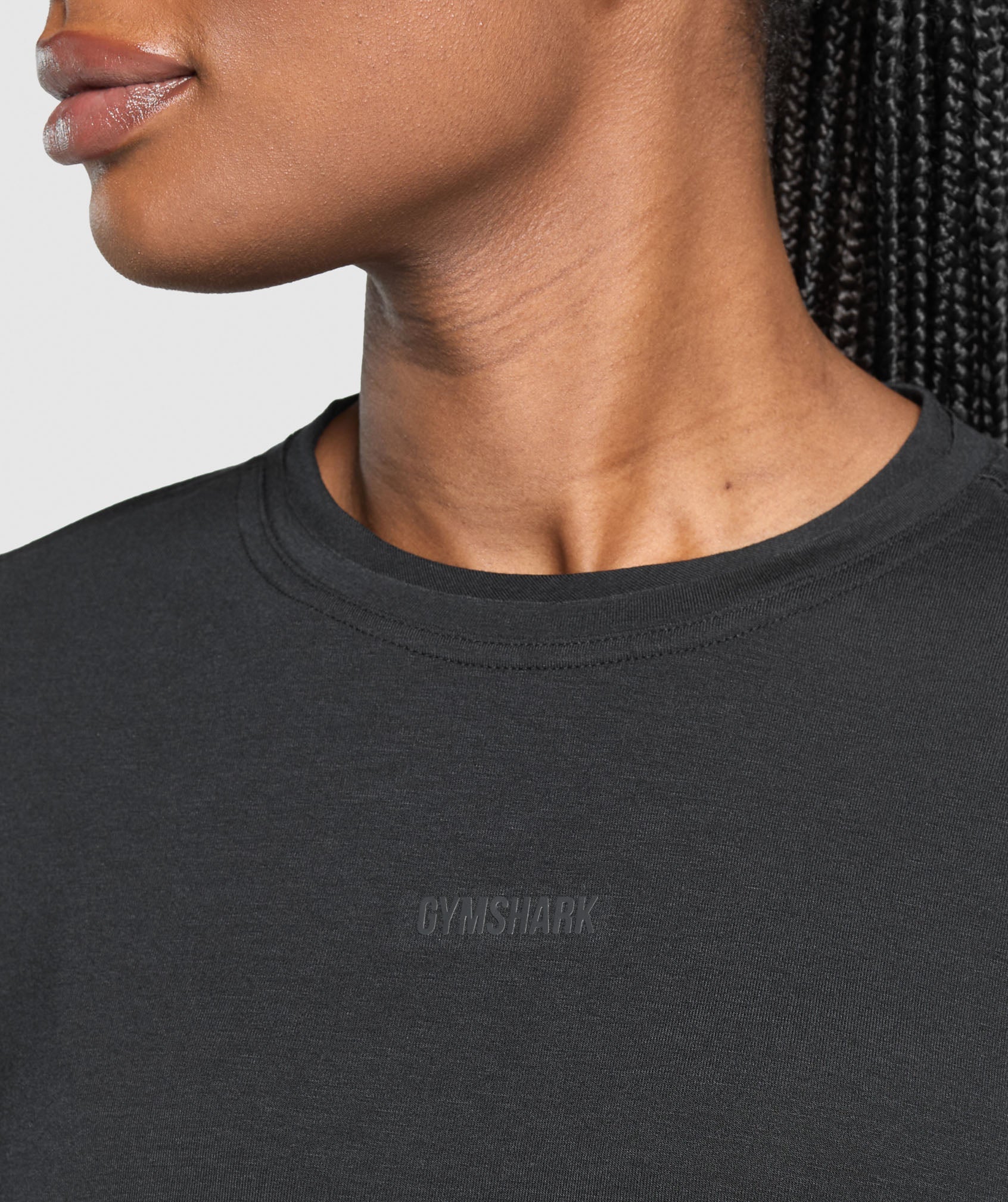 Gymshark Superset Graphic T-shirt - Black - Image 5