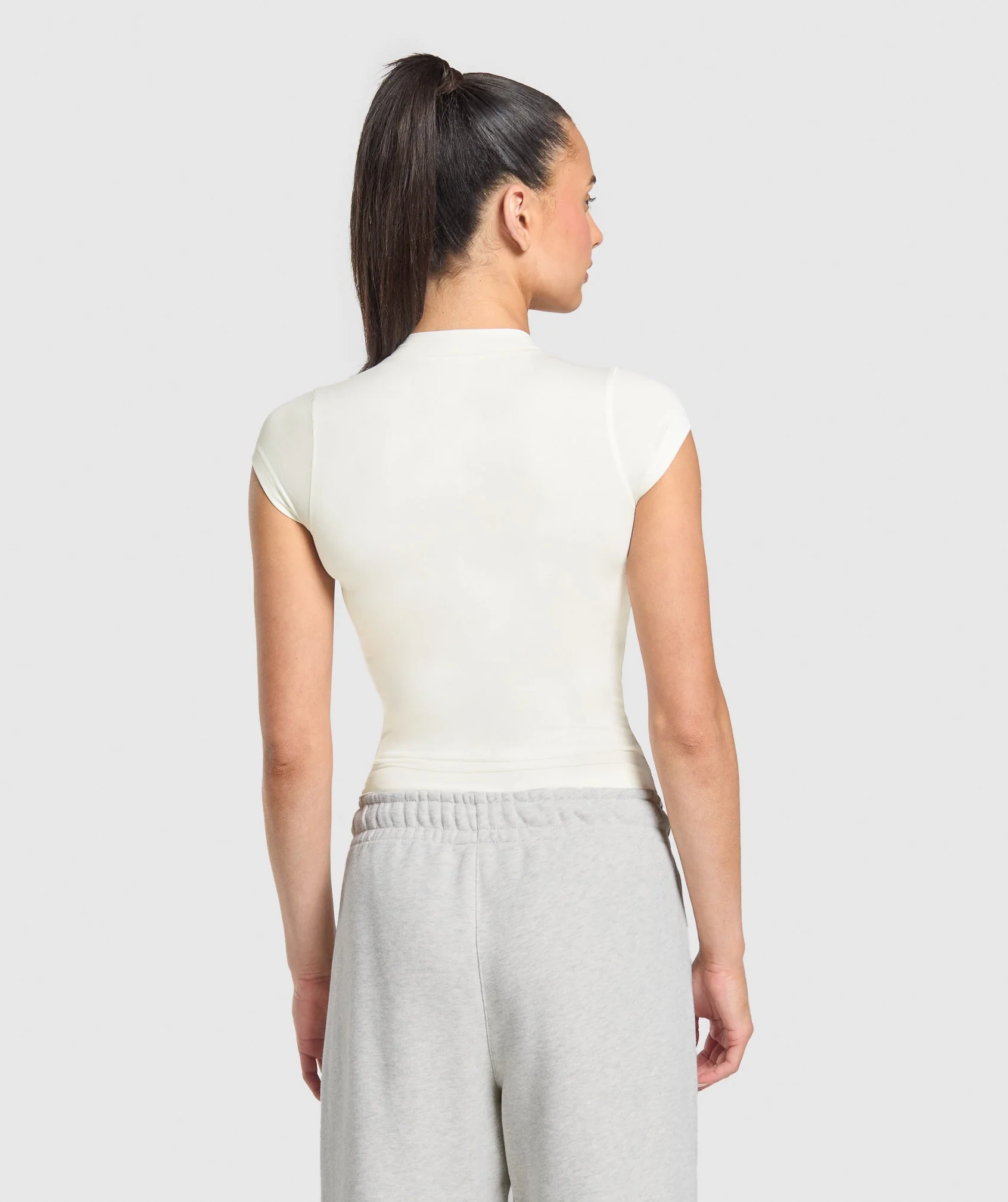 Gymshark Supersoft T-Shirt - Soft White - Image 3