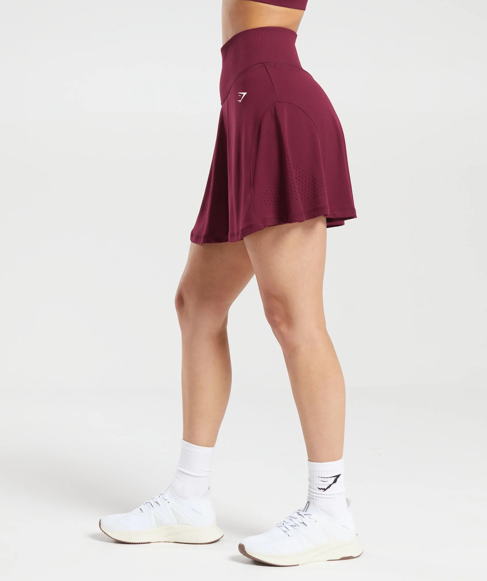 Gymshark Sweat Seamless Skort - Plum Pink - Image 3