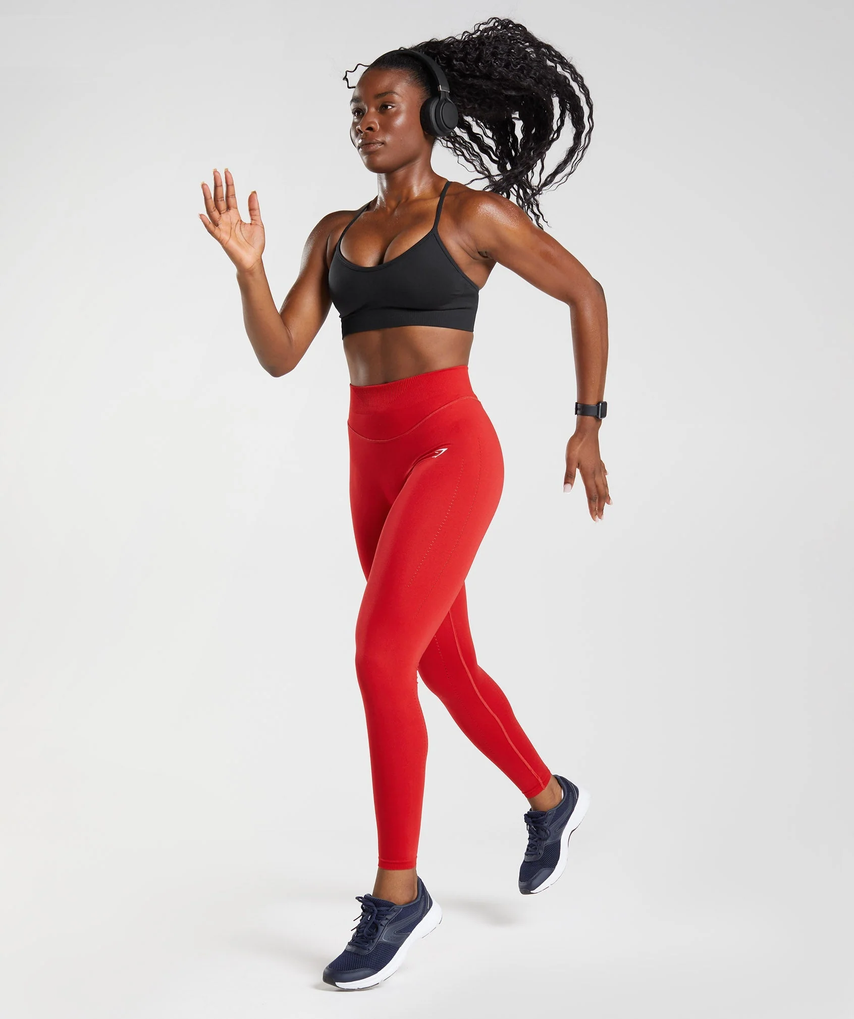 Gymshark Sweat Seamless Sports Bra - Black - Image 5