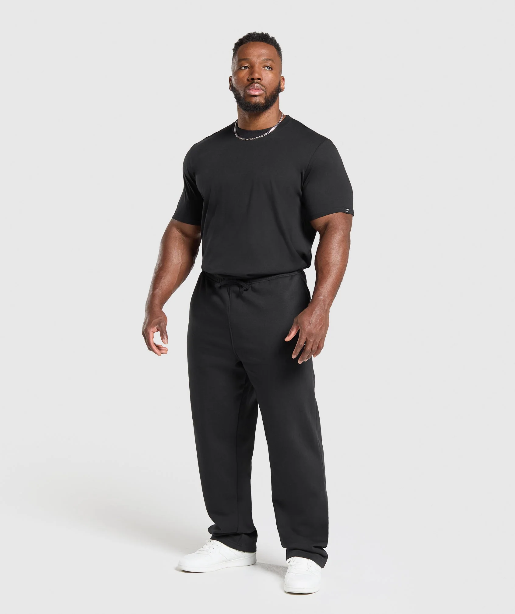 Gymshark T-Shirt 2 Pack - Black/Light Grey Marl - Image 5