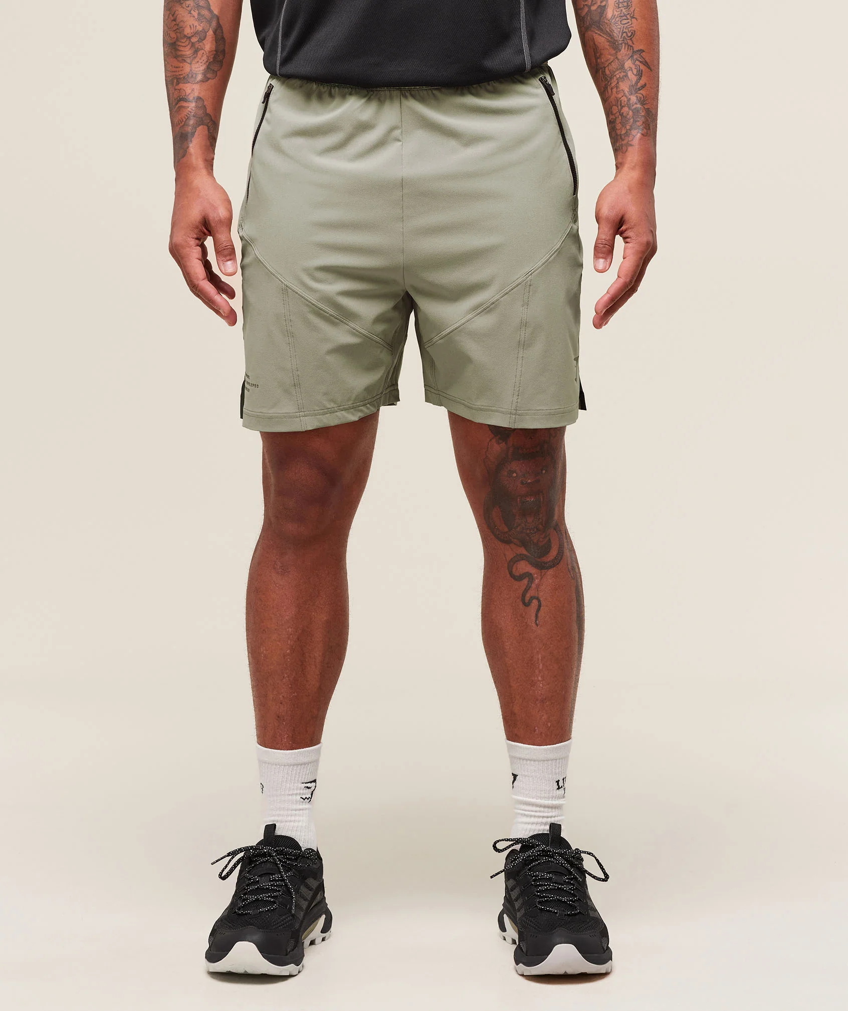 Gymshark Tactical 6" Short - Chalk Green - Image 2