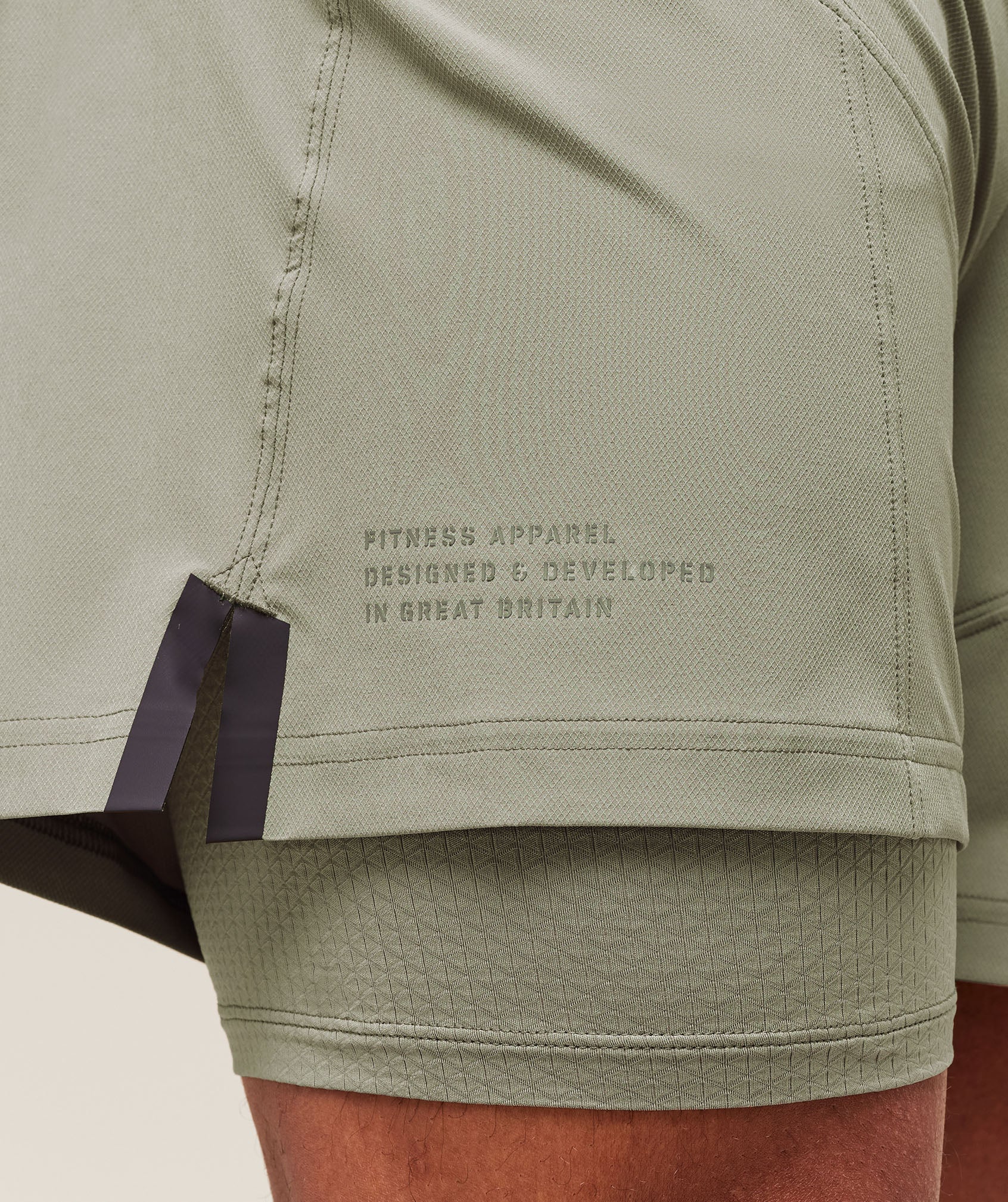 Gymshark Tactical 6" Short - Chalk Green - Image 4