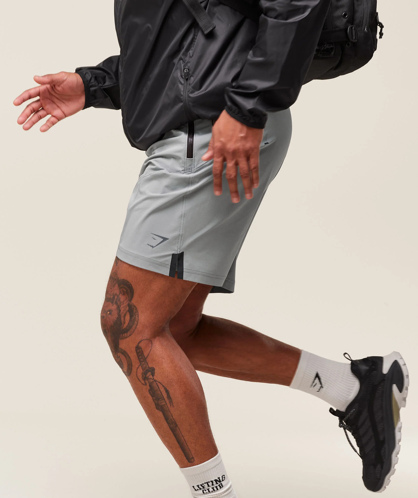 Gymshark Tactical 6" Short - Smokey Grey - Image 5