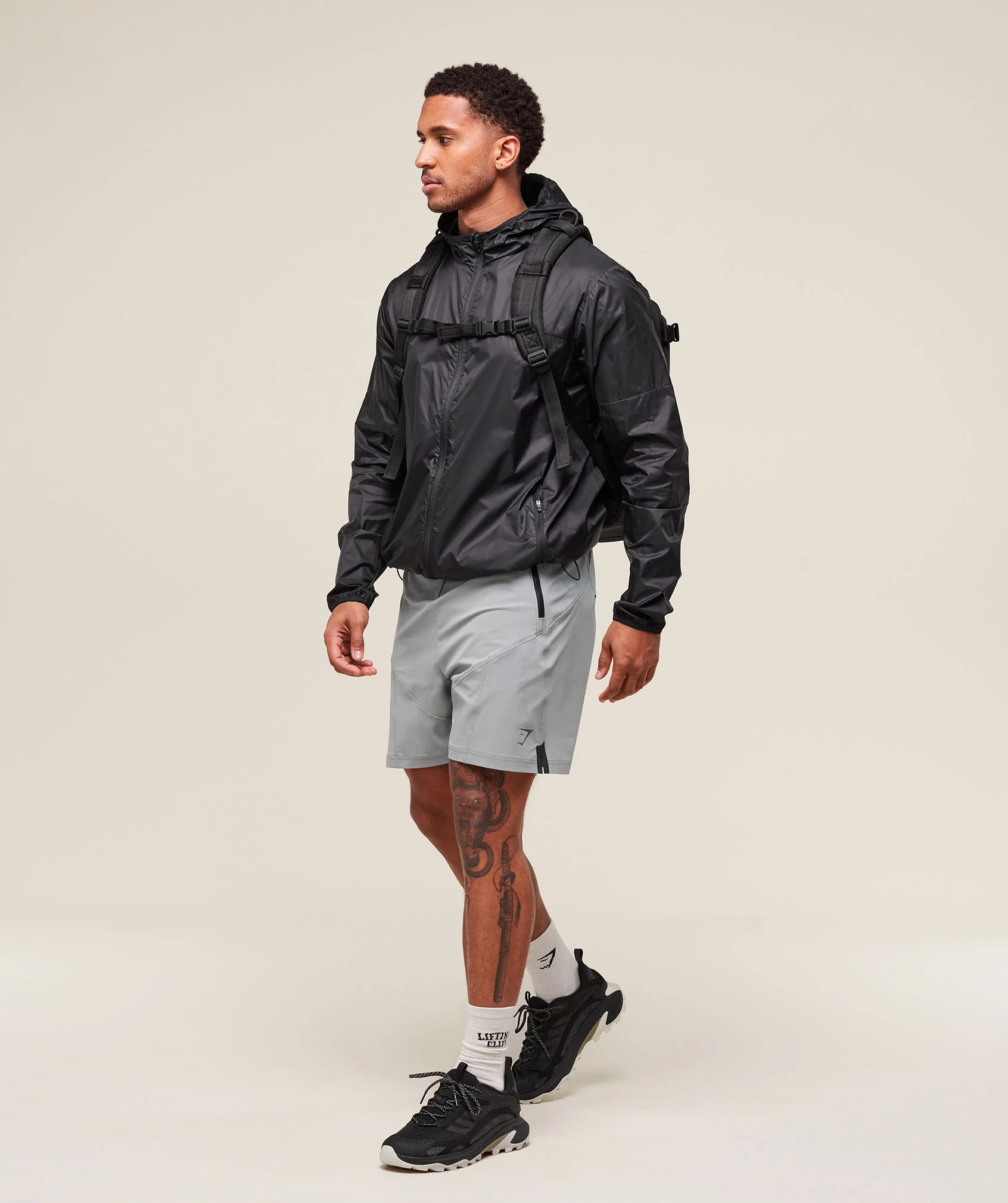 Gymshark Tactical 6" Short - Smokey Grey - Image 6