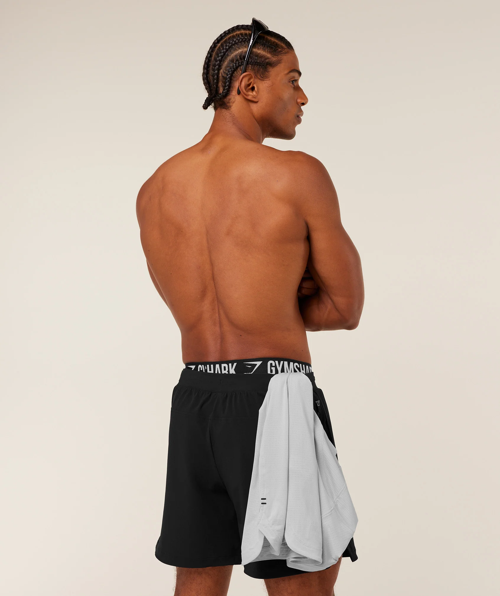 Gymshark Tactical 6" Shorts - Black - Image 6