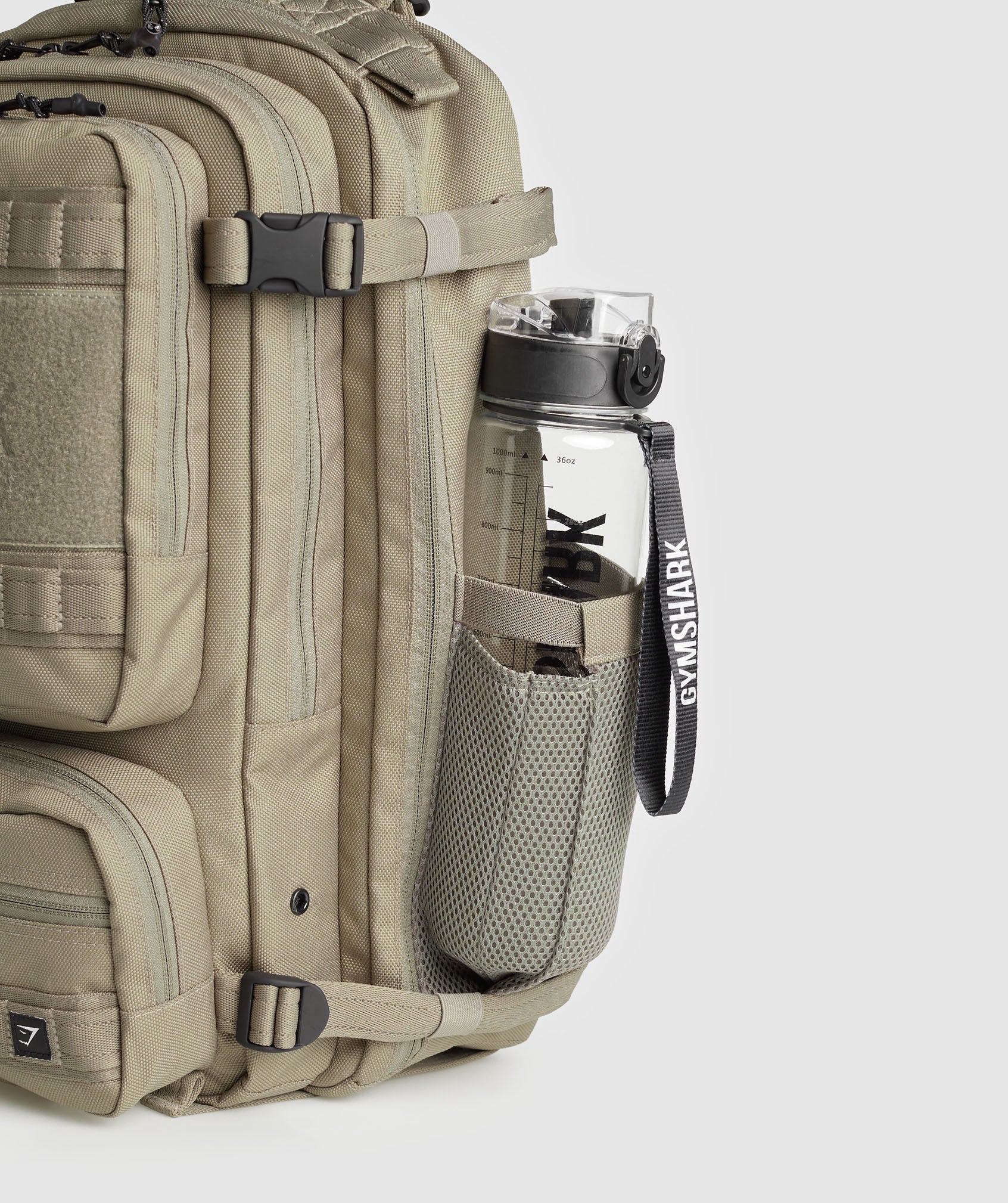 Gymshark Tactical Backpack - Linen Brown - Image 3