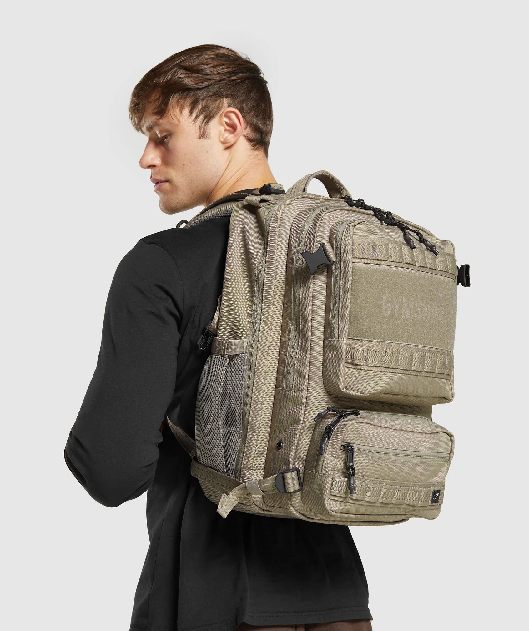 Gymshark Tactical Backpack - Linen Brown - Image 5