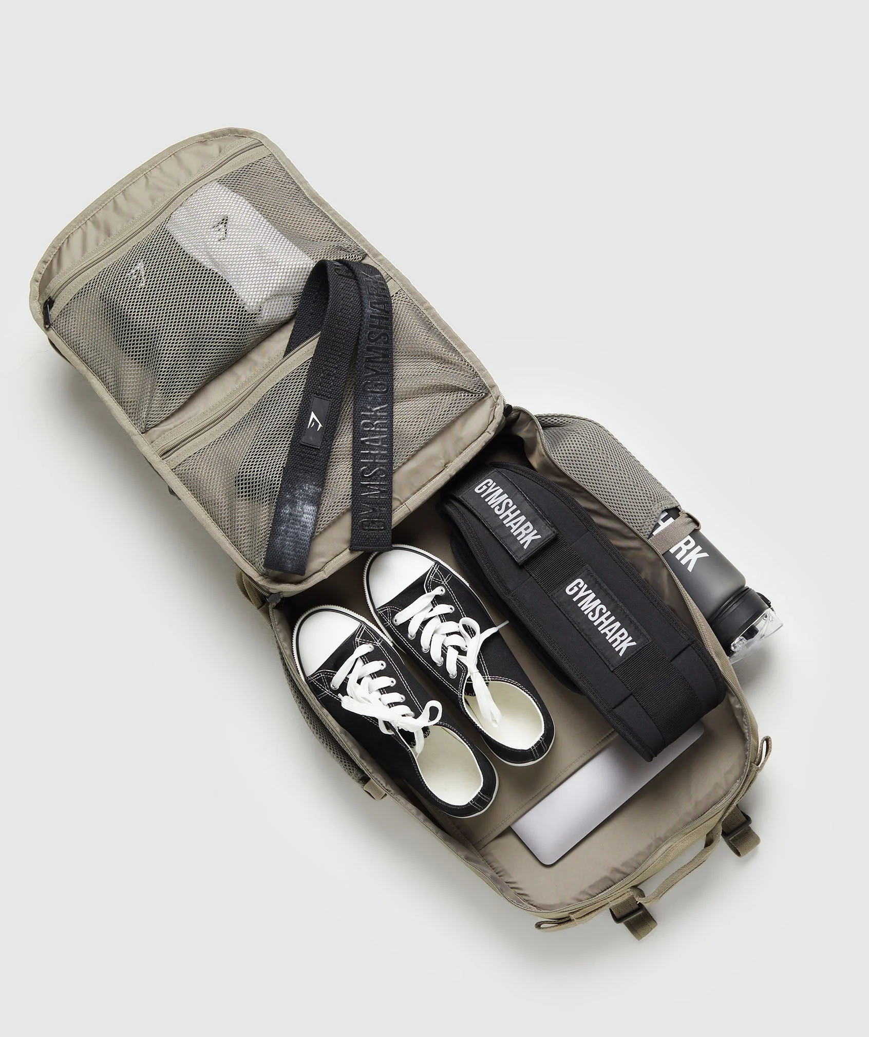 Gymshark Tactical Backpack - Linen Brown - Image 6