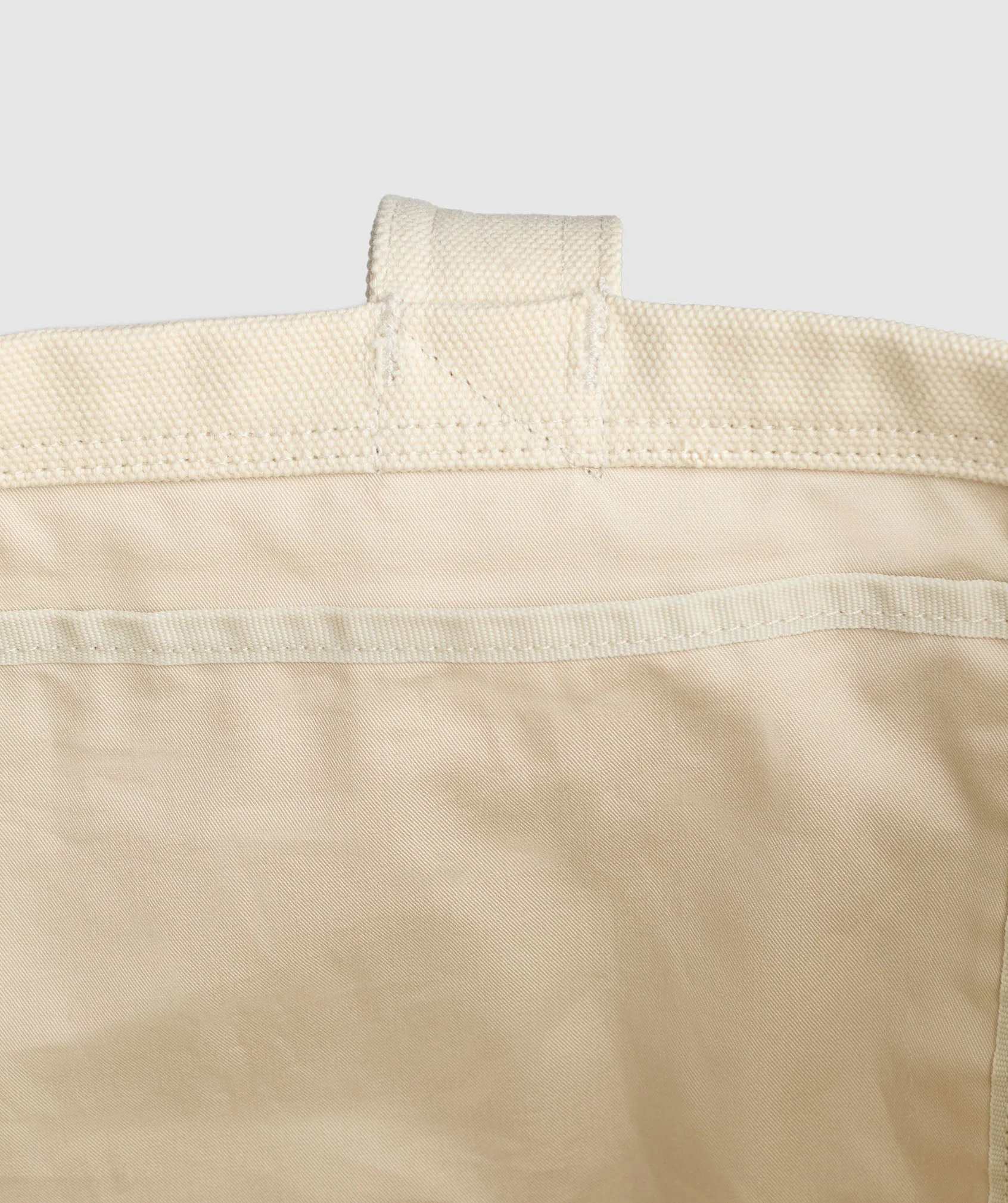 Gymshark Tactical Canvas Tote Bag - Ecru White - Image 7