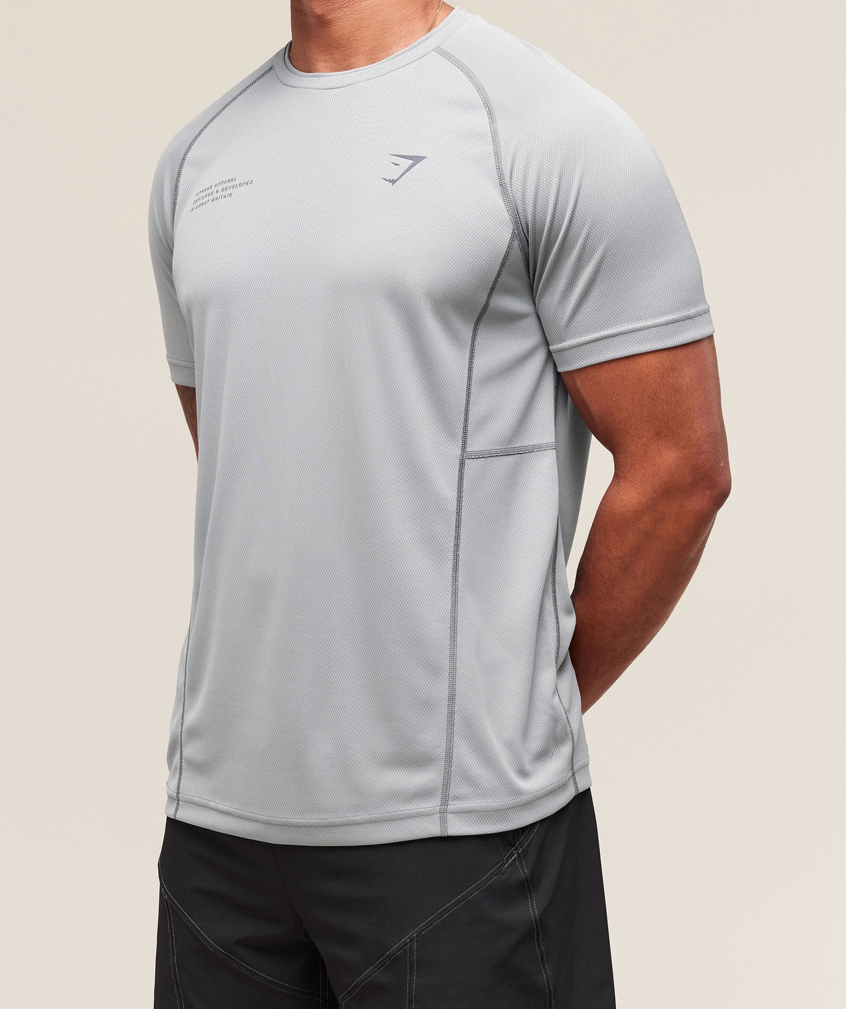 Gymshark Tactical T-Shirt - Smokey Grey - Image 5