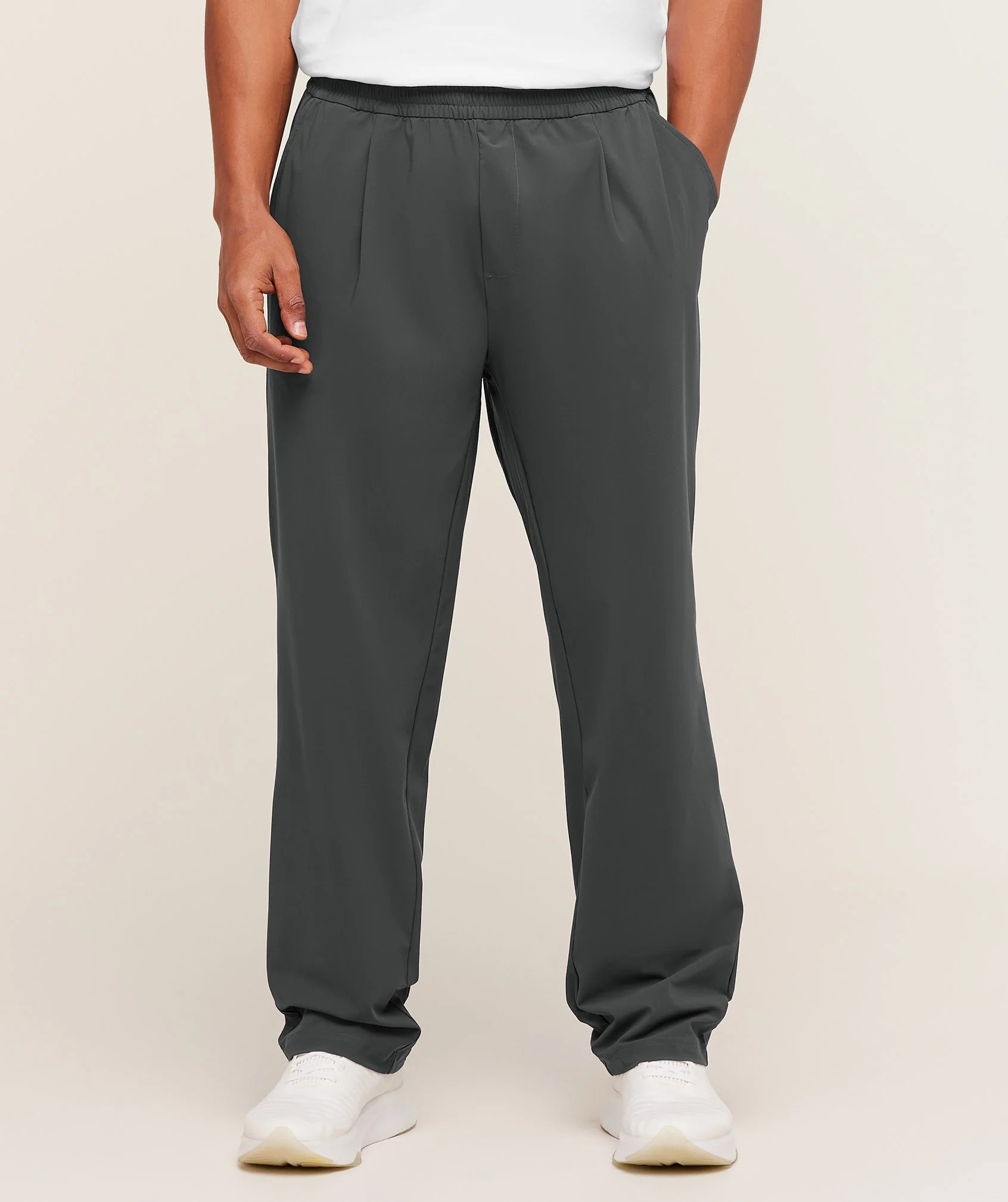 Gymshark Tailored Track Pants - Asphalt Grey