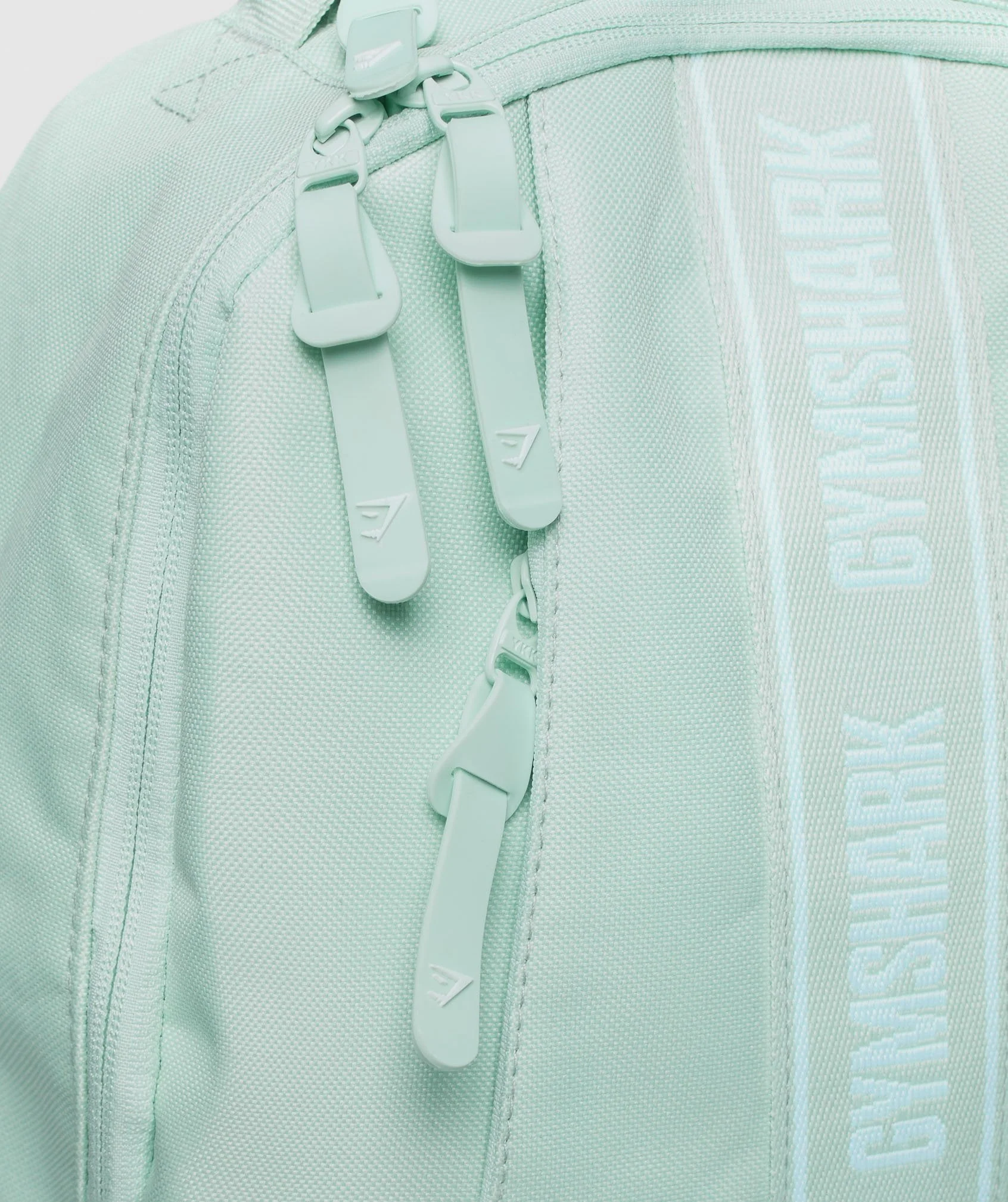 Gymshark Taped Logo Backpack - Light Green - Image 6