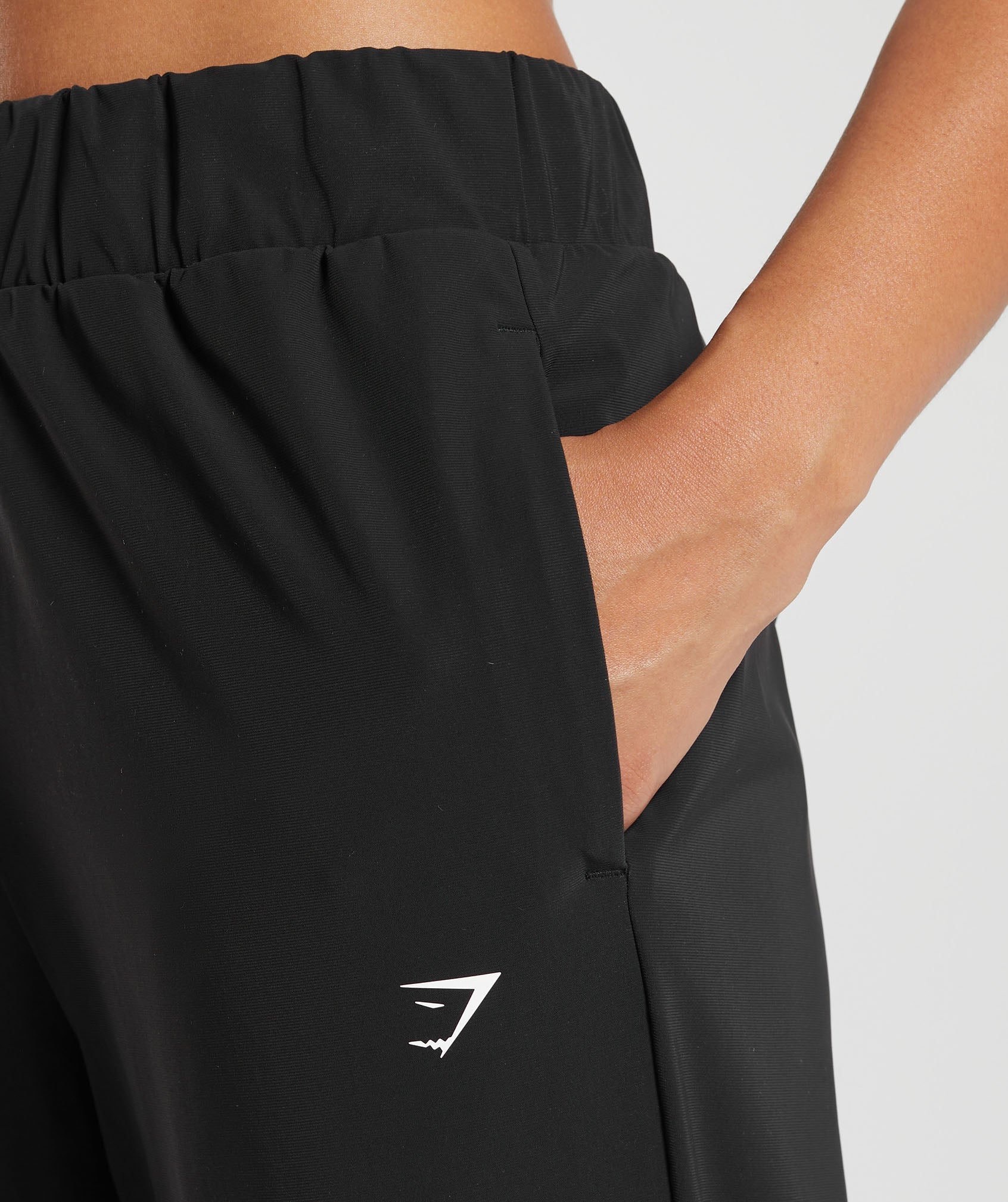 Gymshark Tapered Woven Pants - Black - Image 5