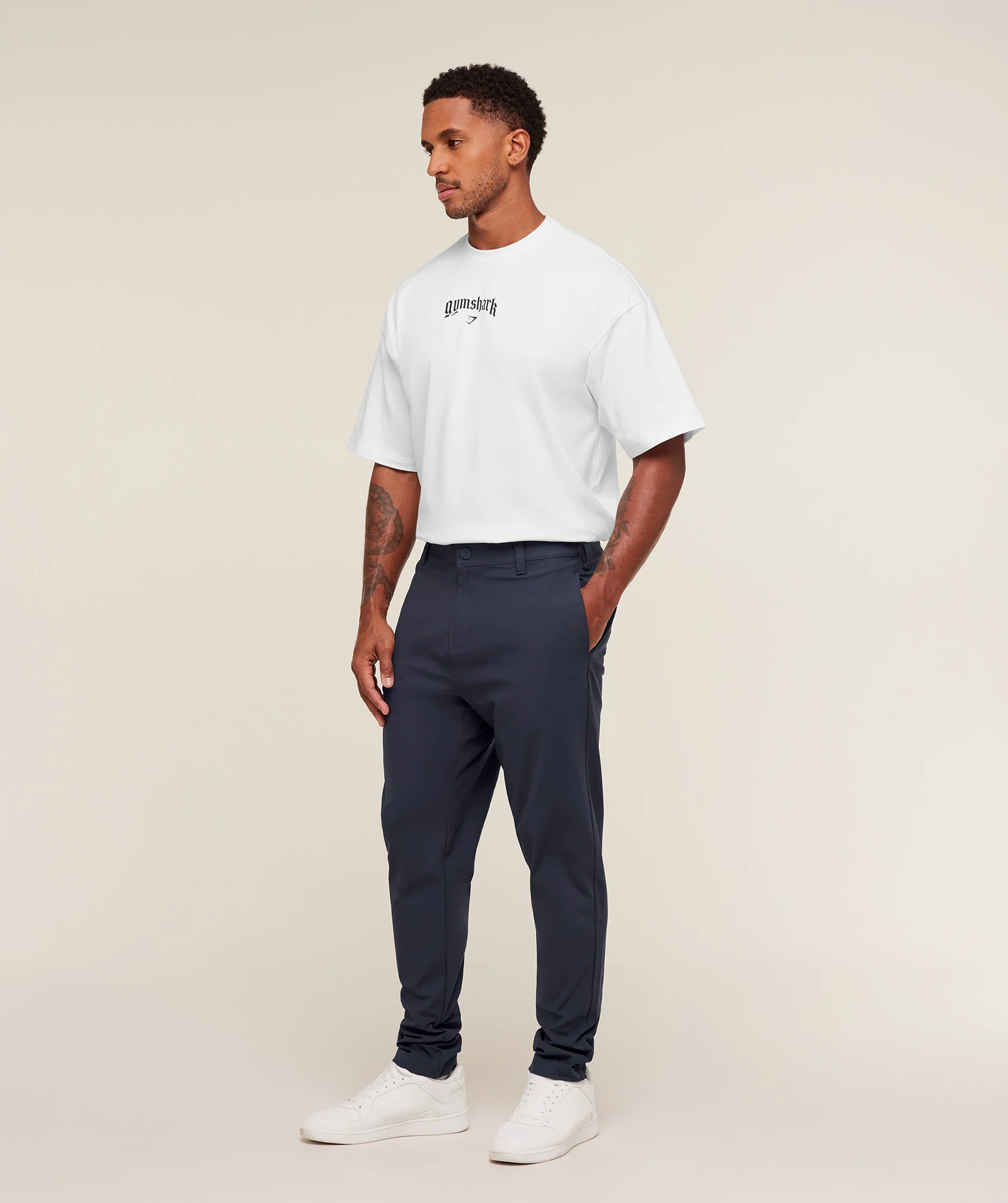 The Gymshark Pants Elite - Heavy Blue - Image 4