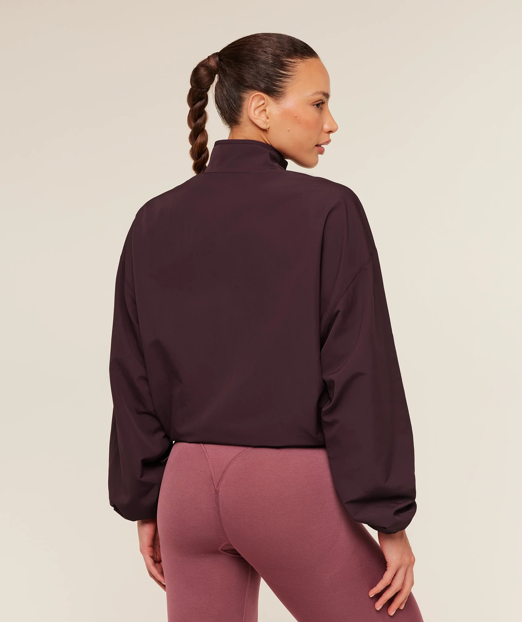 Gymshark To From Zip Through - Cherry Purple/Reset Pink - Image 9